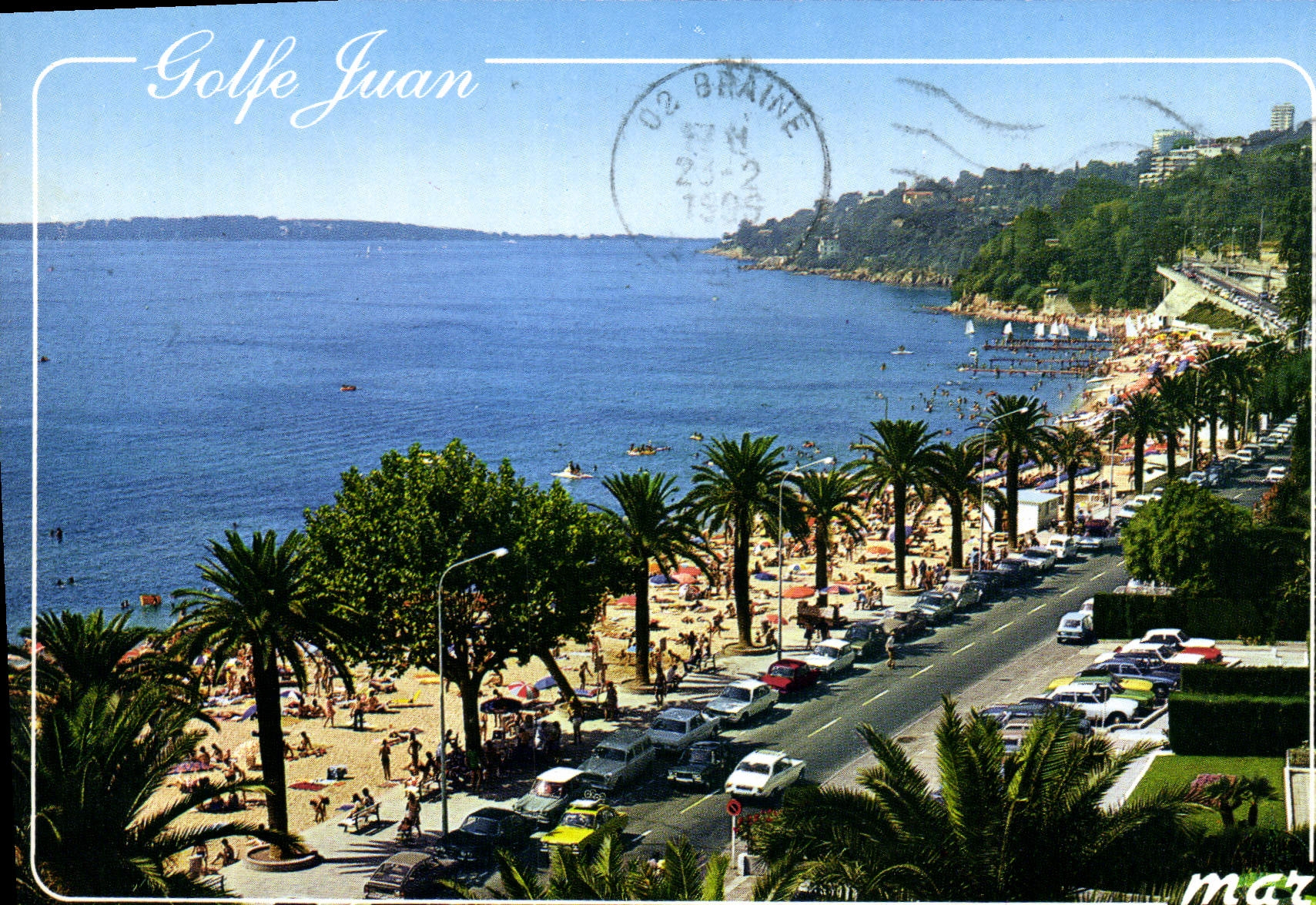 CPM Cote d'Azur Golfe Juan La Plage 