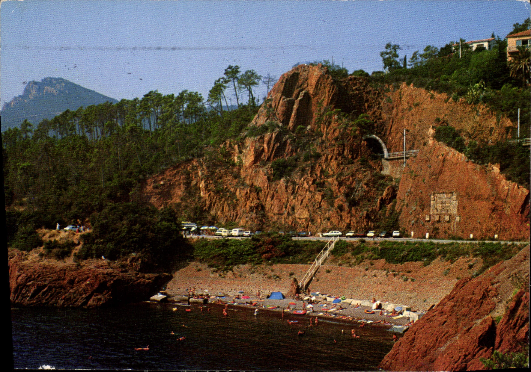 CPM Corniche d'Or Cote d'Azur Plage Notre Dame Le Trayas 