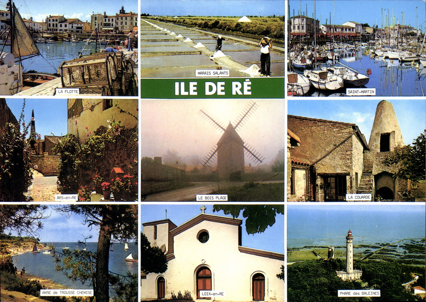 CPM Ile De Re Ch Mme Moulin