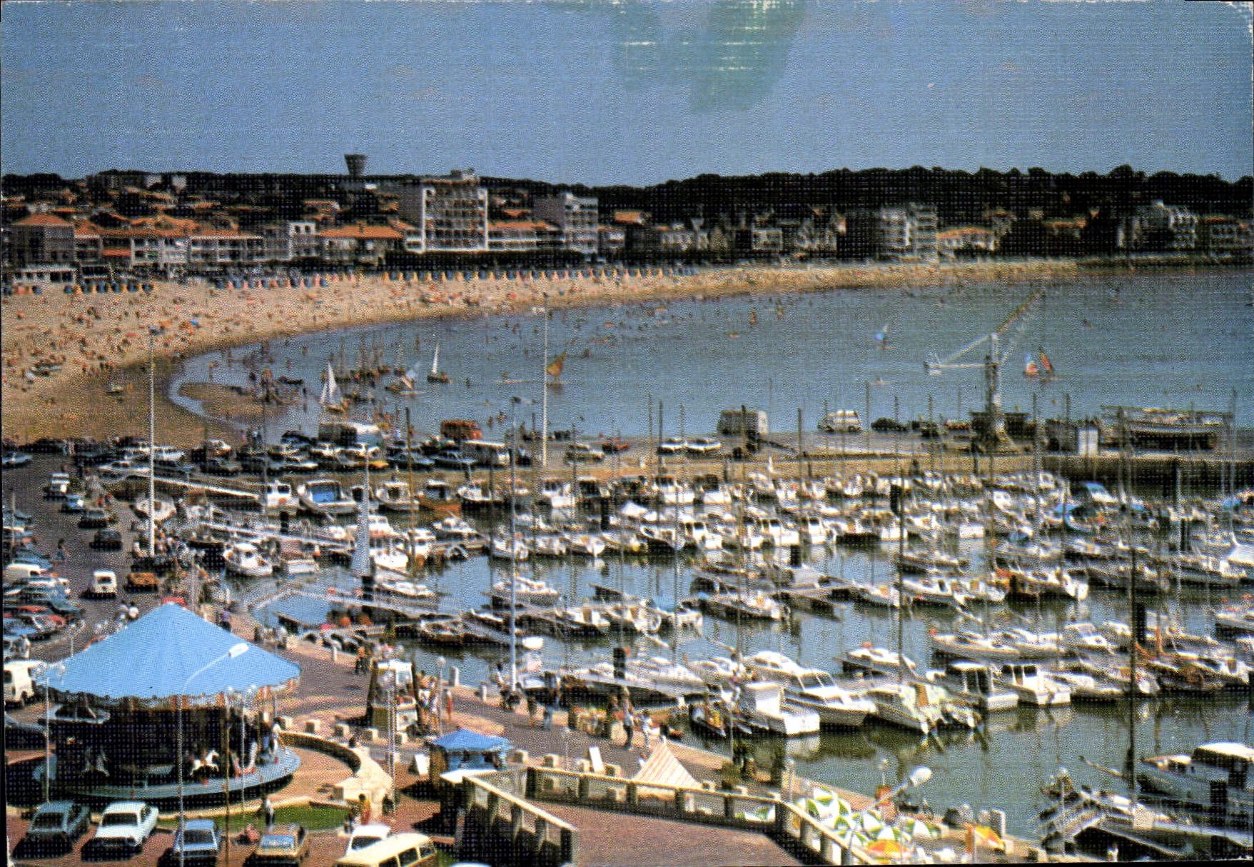 CPM Royan Port de plaisance et plage 