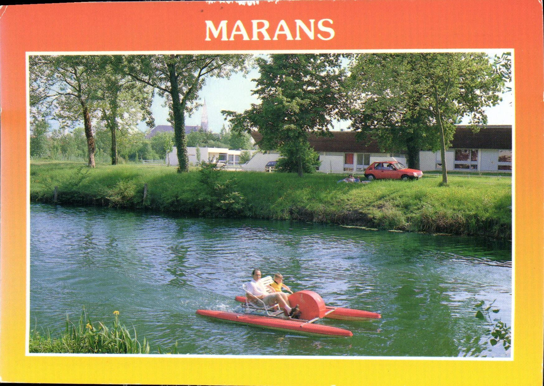 CPM Marans Echappee vers le clocher Pedalo
