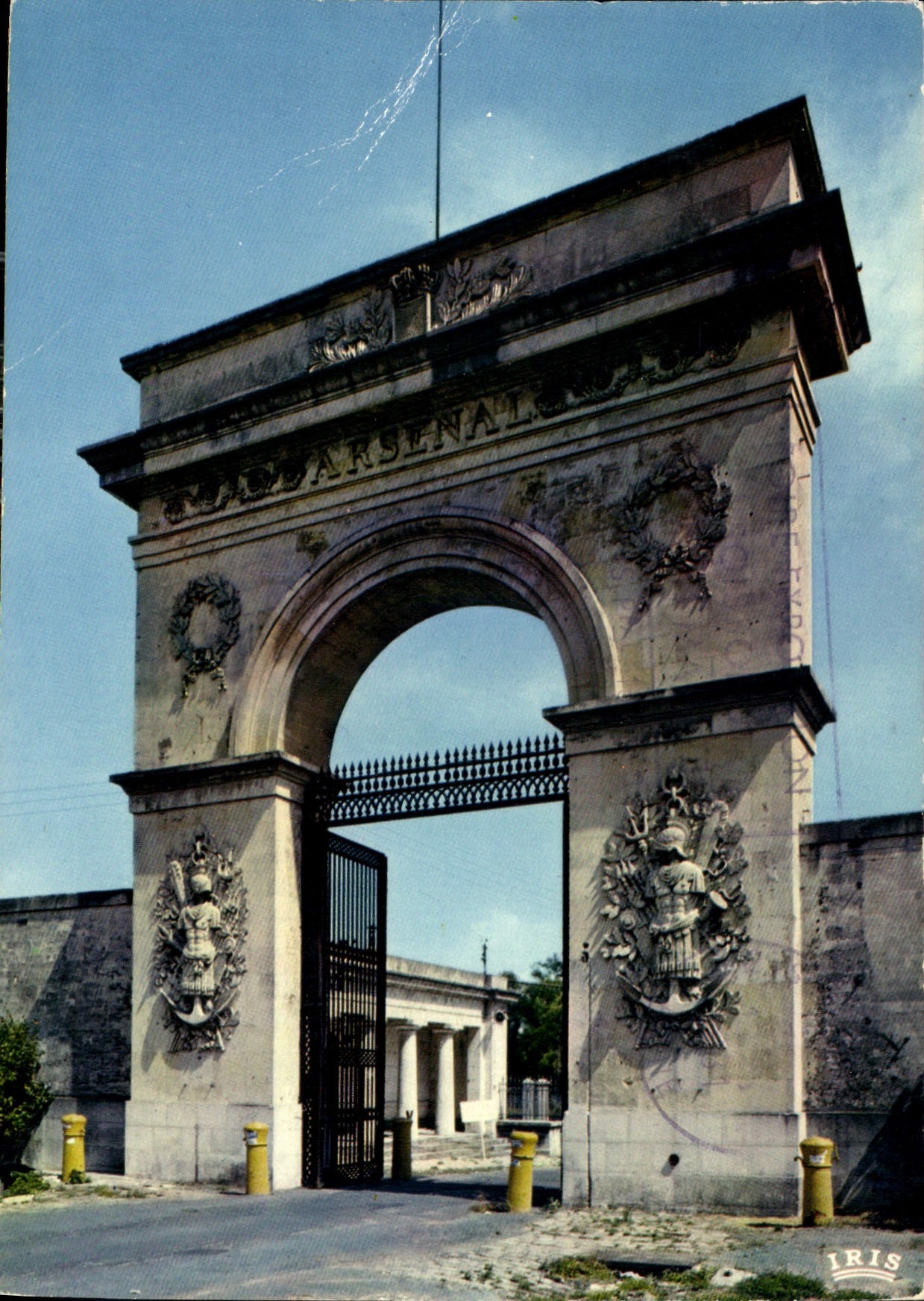 CPM Rochefort Sur Mer Charente Maritime Rue de l'Arsenal La Porte du Soleil 