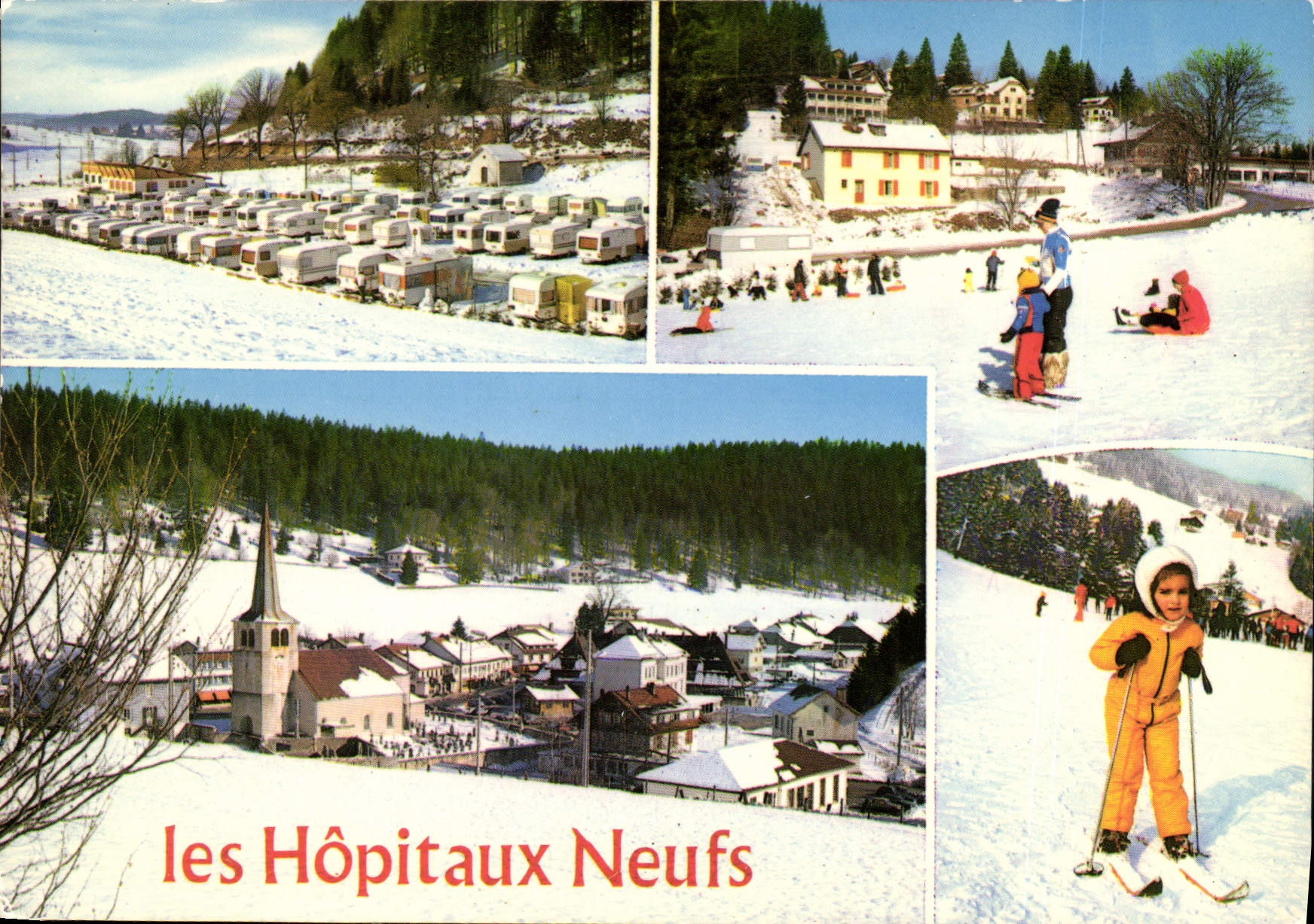 CPM Les Hopitaux Neufs Doubs 