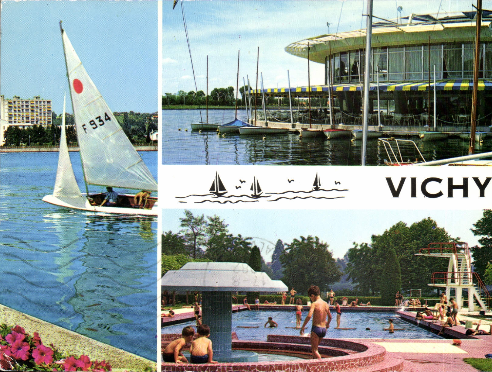 CPM Vichy Plann d'Eau 