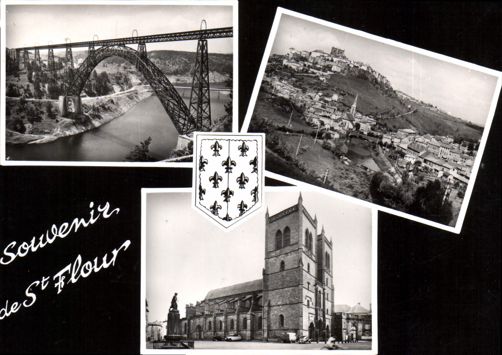 CPM Saint Flour Souvenir 