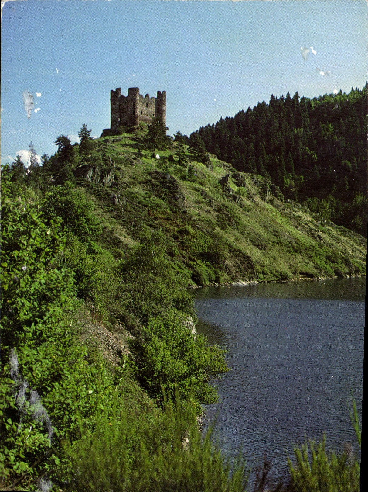 CPM Le Cantal Pittoresque Chateau d'Alleuze