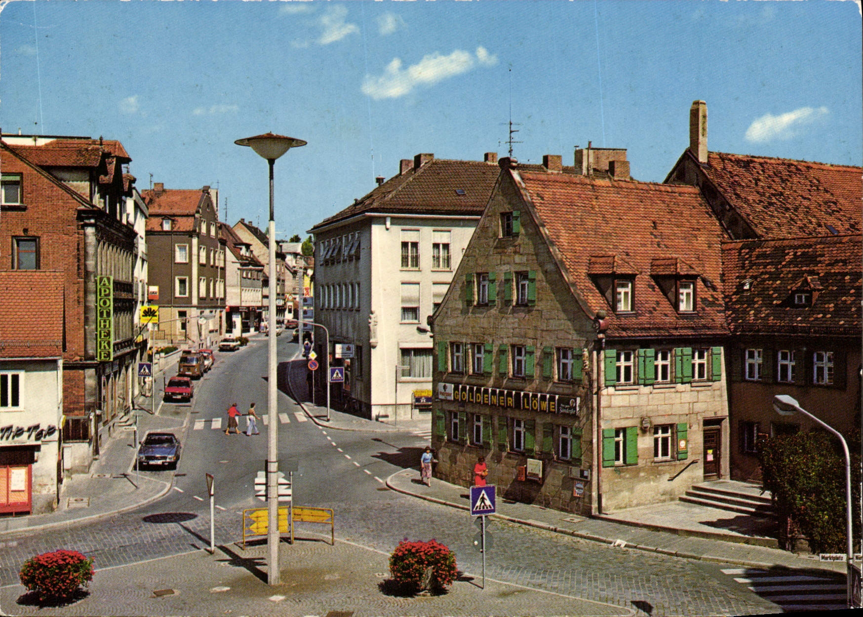 CPM Zimdorf bei Nurnberg Marktplatz und Further Strabe
