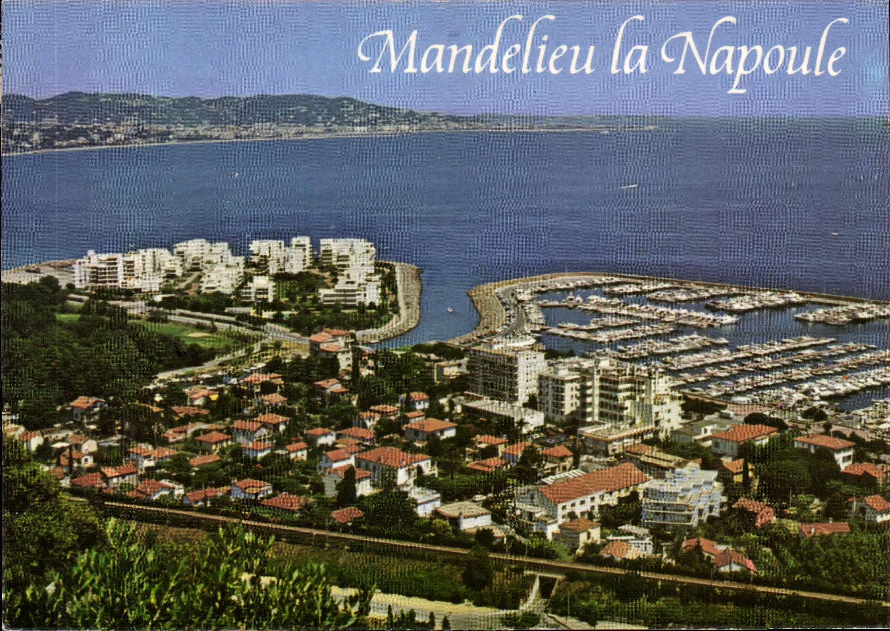 CPM Au Soleil de la Cote d'Azur Mandelieu Napoule L'embouchure de la Siagne 