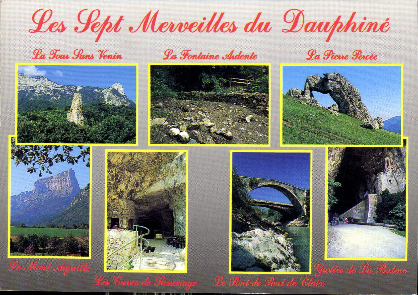 CPM Les Sept Merveilles du Dauphine 