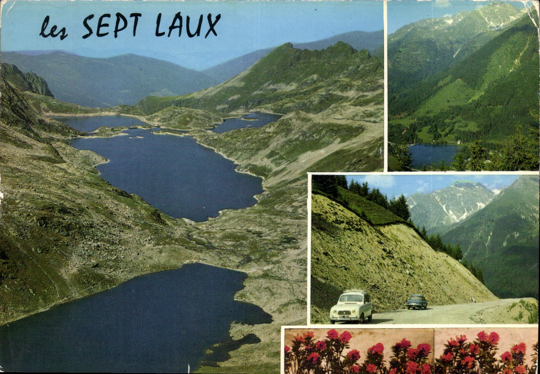 CPM Les Alpes du Dauphine Lacs et Massuf des Sept laux et nouvelle route 