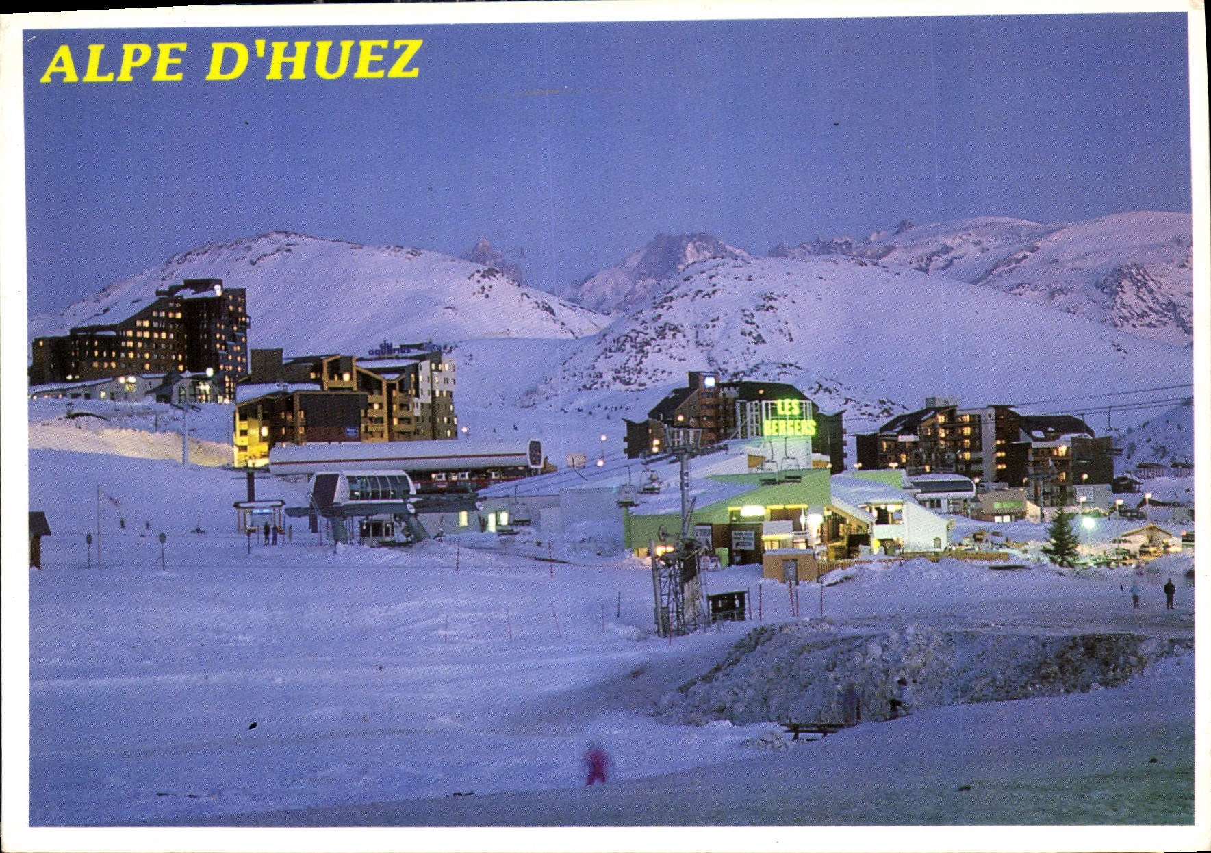 CPM Alpe d'Heuz Isere Centre Les Bergers Club Mediterranee