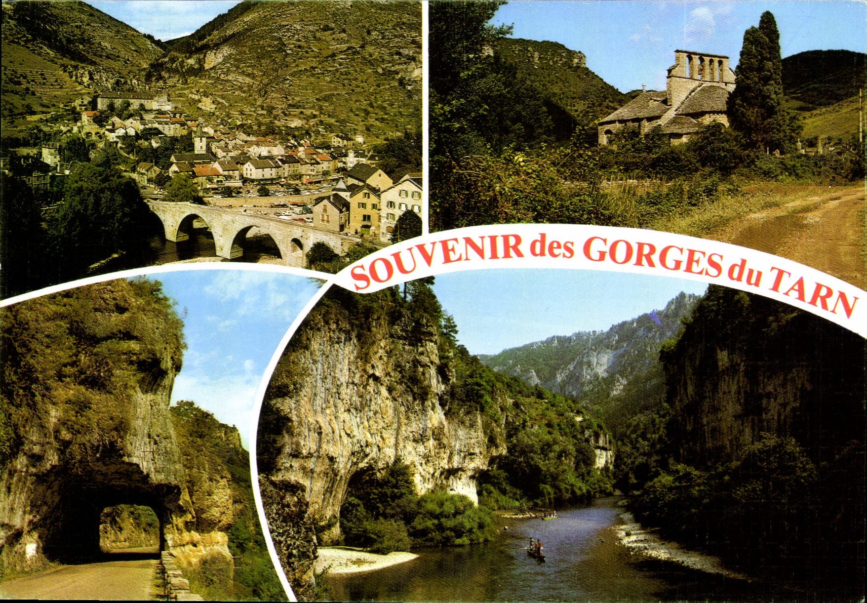 CPM Souvenir des Gorges du Tarn 