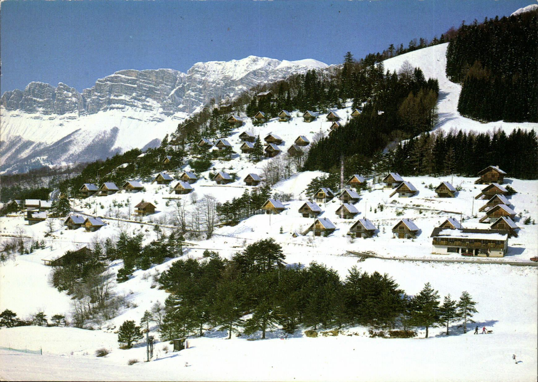 CPM Col de Arzelier Chateau Bernard 