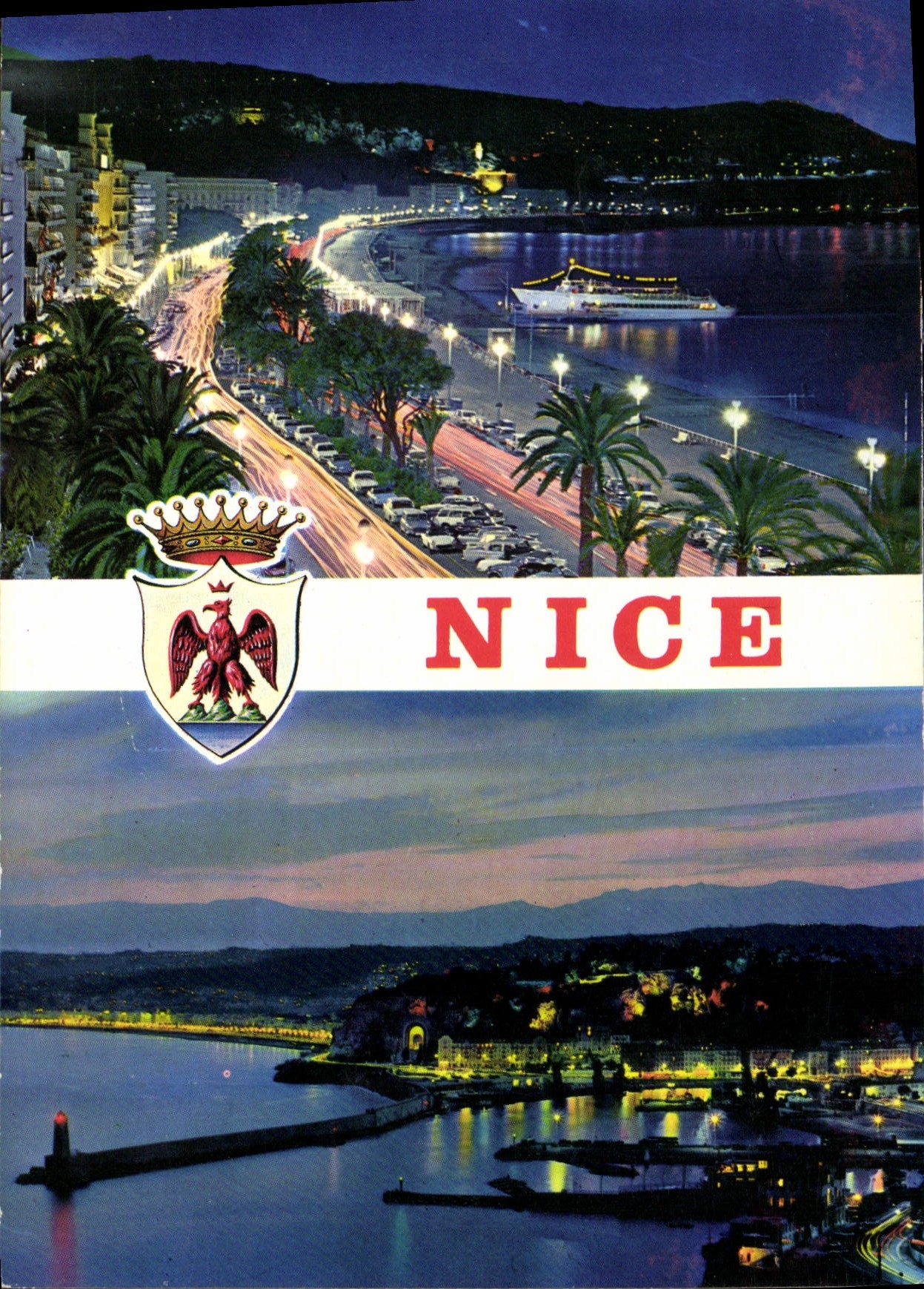 CPM Nice Cote d'Azur nice la nuit 