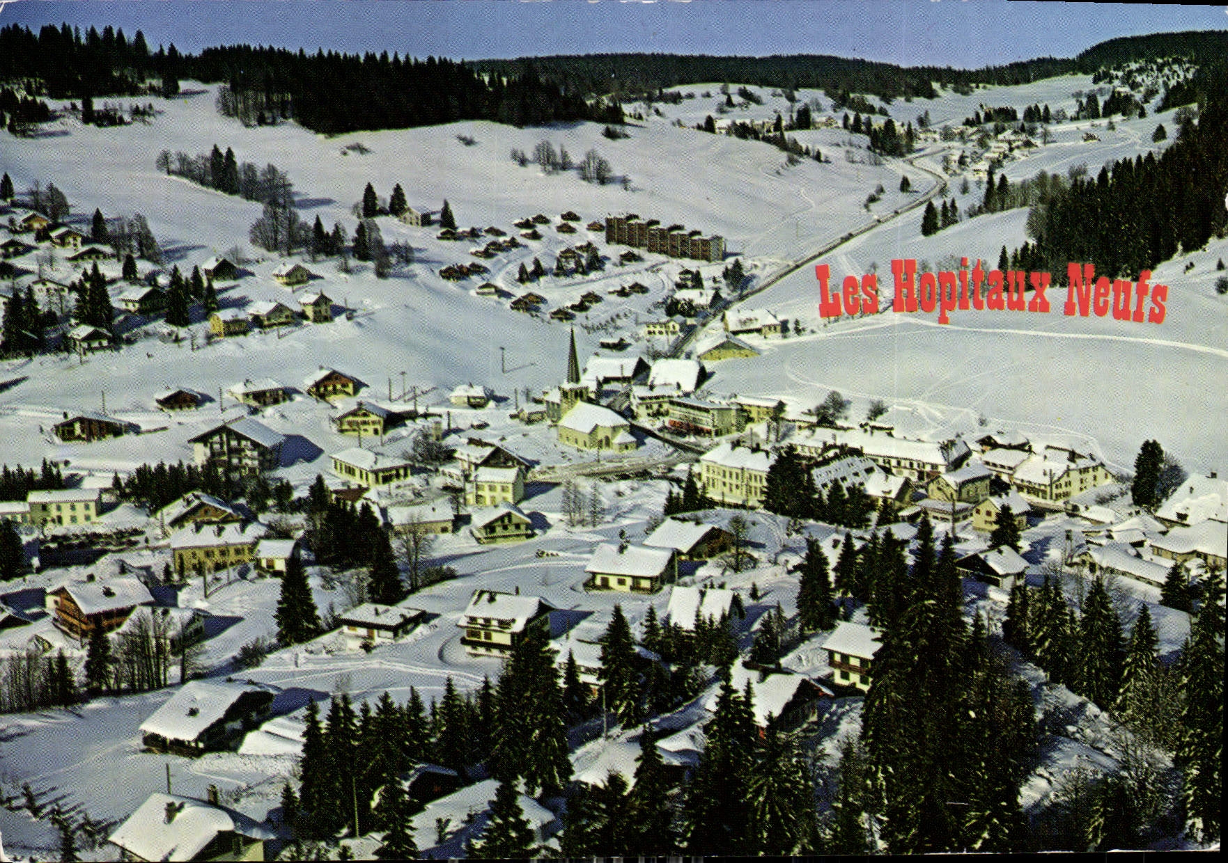 CPM Les hopitaux Neufs Doubs 