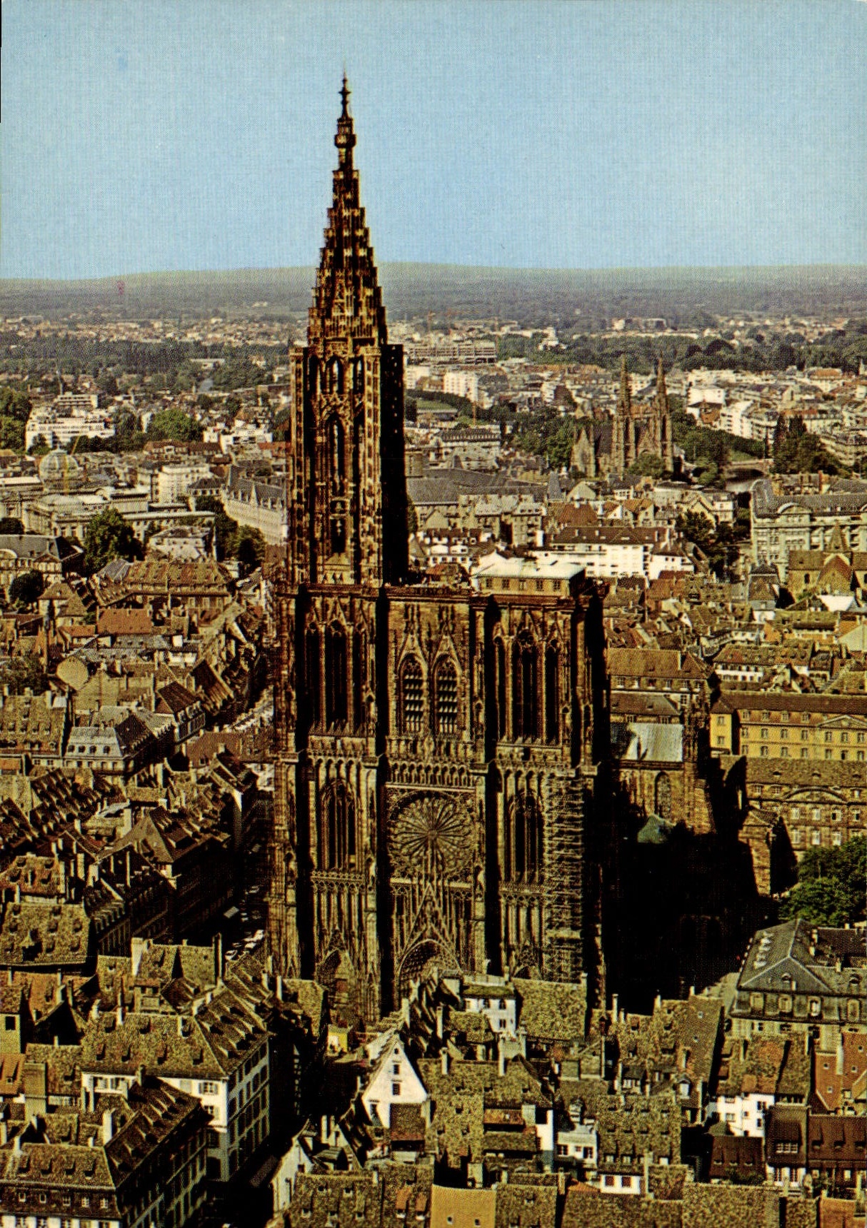 CPM Strasbourg Alsace la Cathedrale XIII S Chef d'Oeuvre de l'Art Gothique