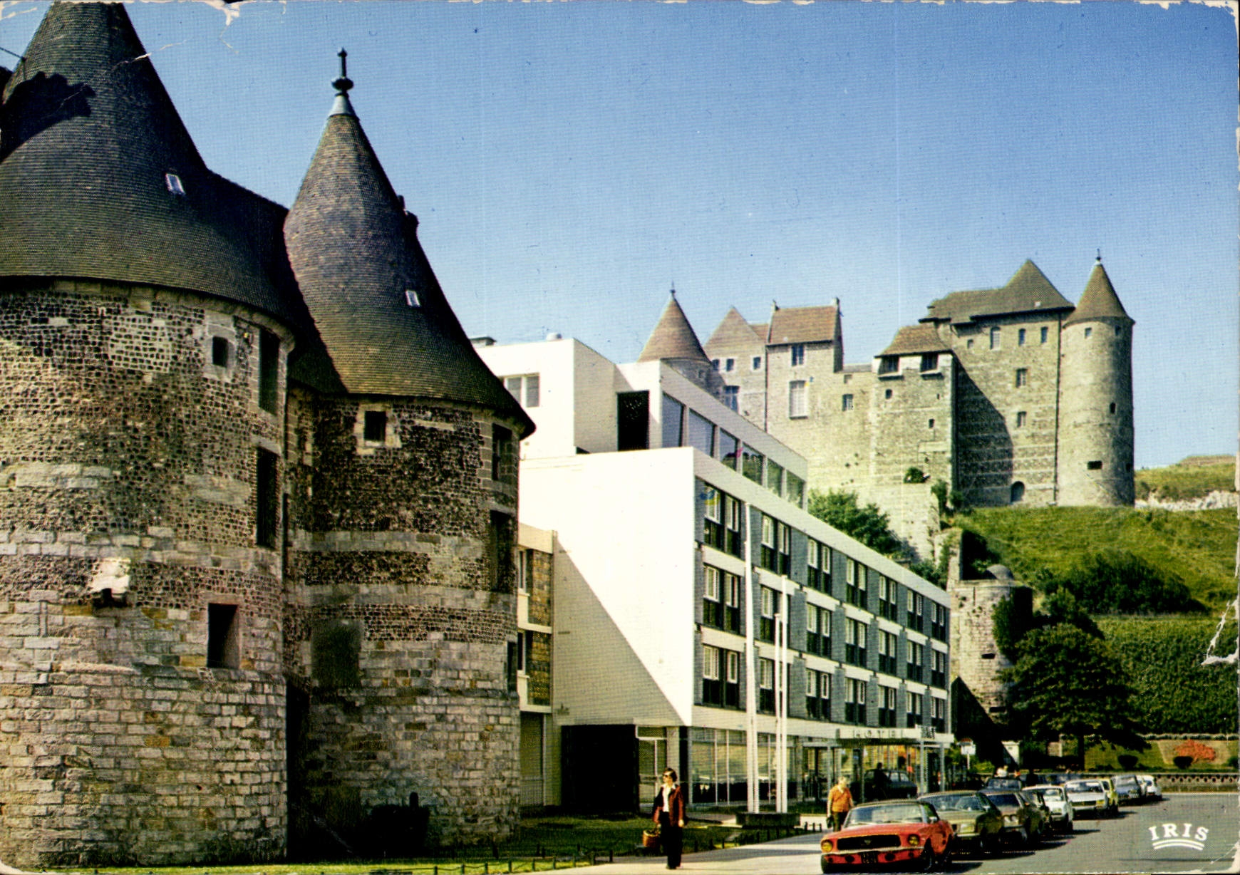 CPM Normandie France Dieppe le Chateau les Tourelles et la Presidence 
