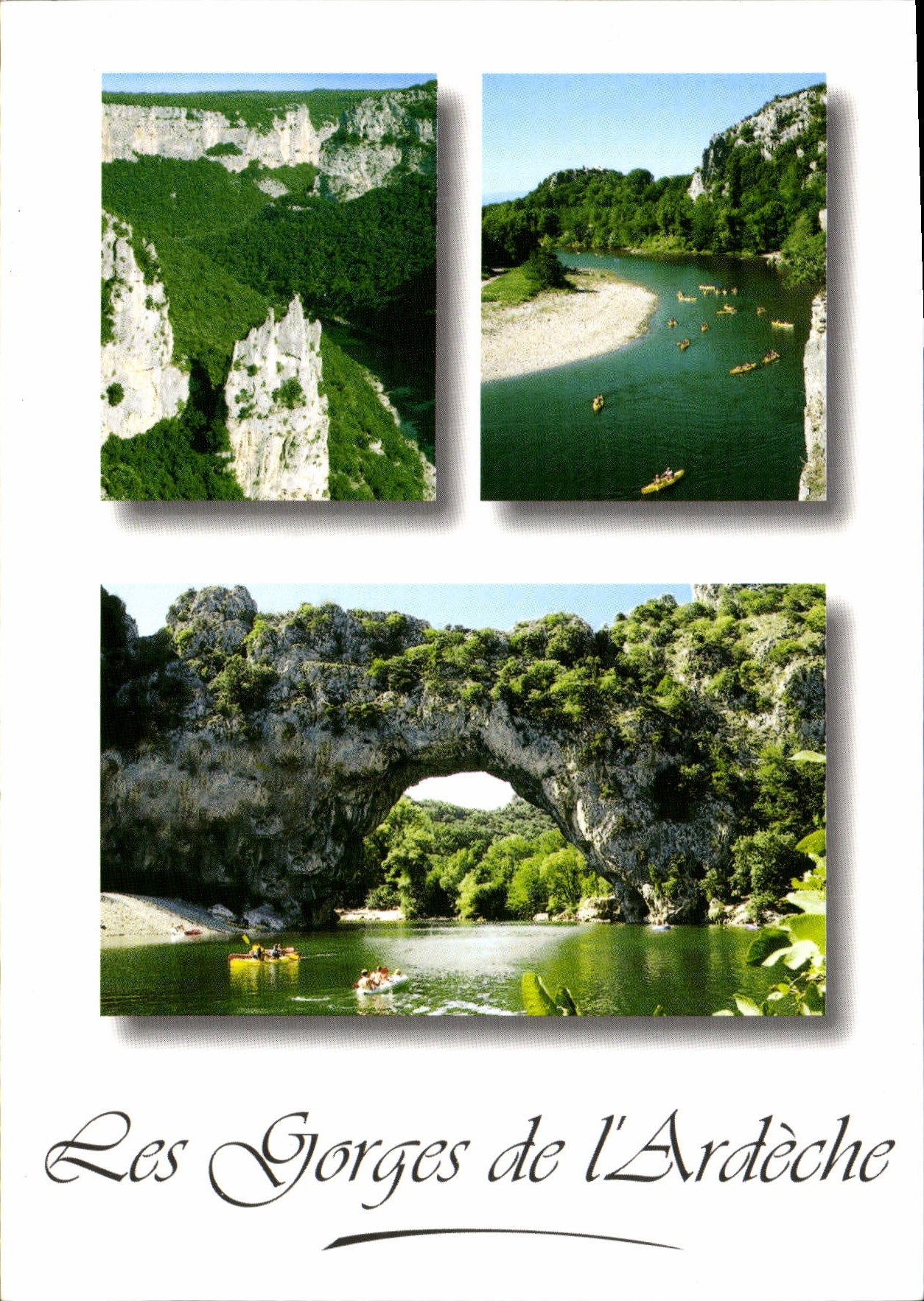CPM Paysage du Vivarais les Gorges de l'Ardeche 