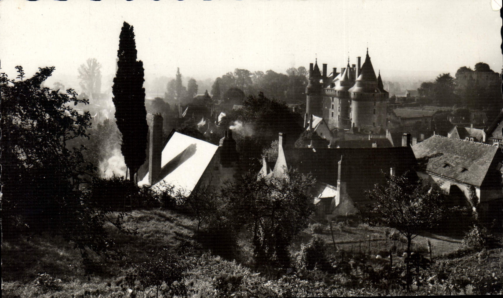 CPM Langeais Indre et Loire facade nord du Chateau