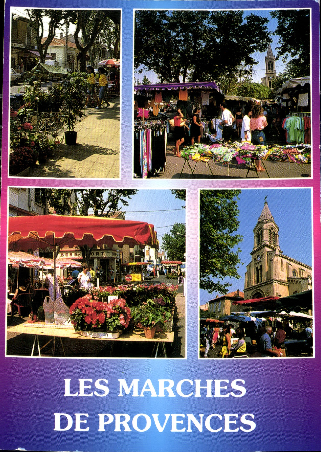 CPM Bouches du rhone les Marches de Provence 