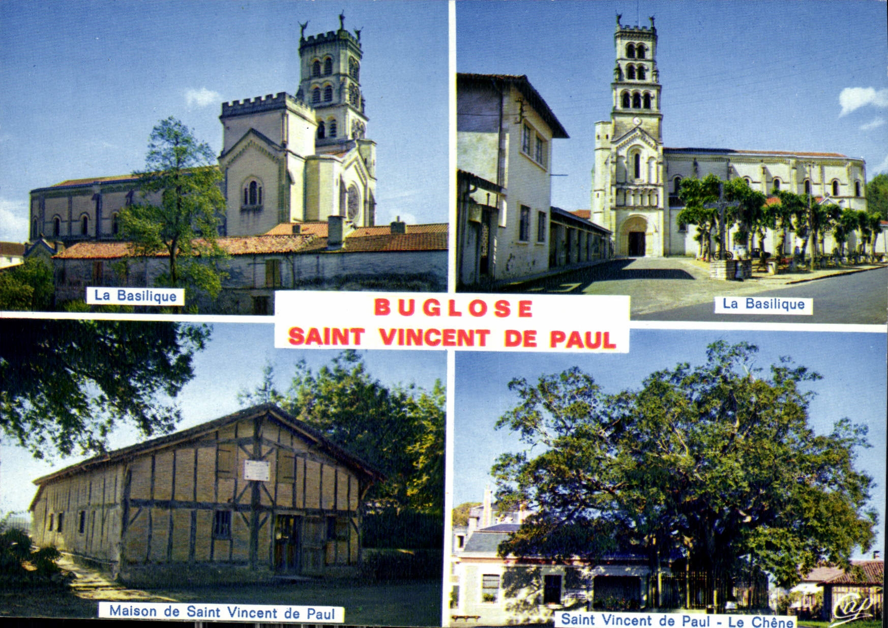 CPM Buglose Saint Vincent de Paul la Basilique La Basilique Maison de Saint Vincent de Paul Saint Vi