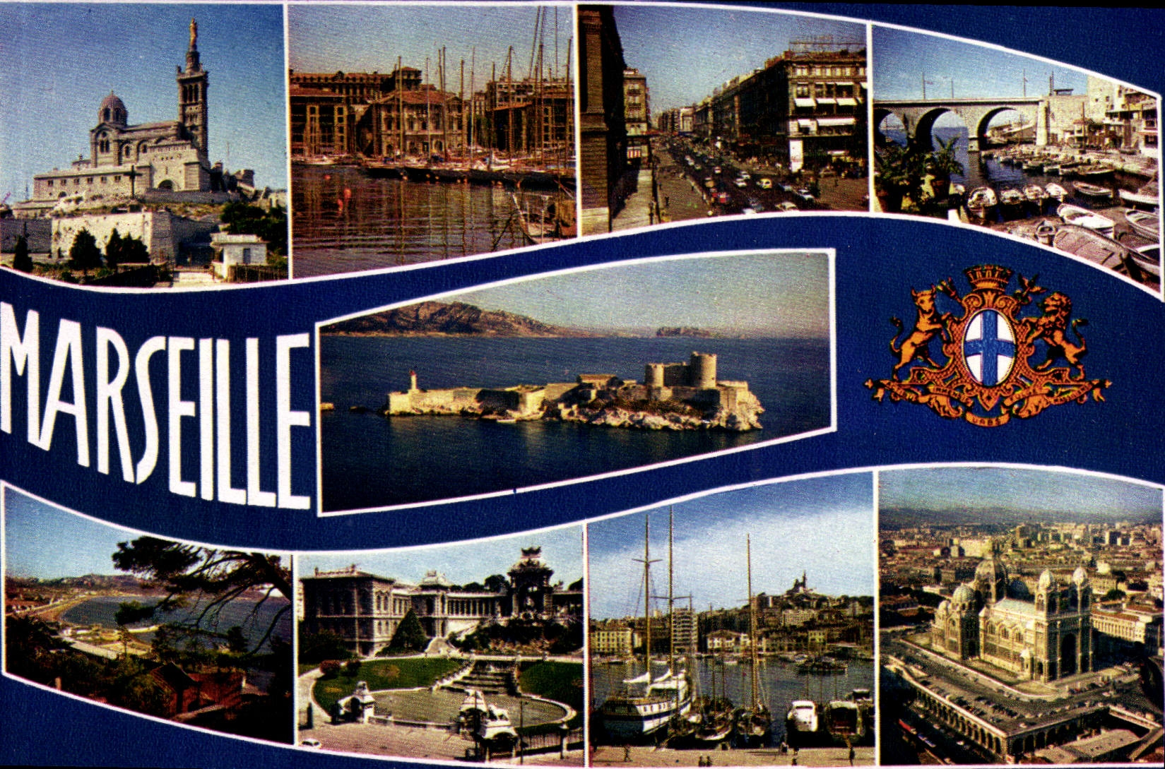 CPM Le Carrefour du Monde Marseille 