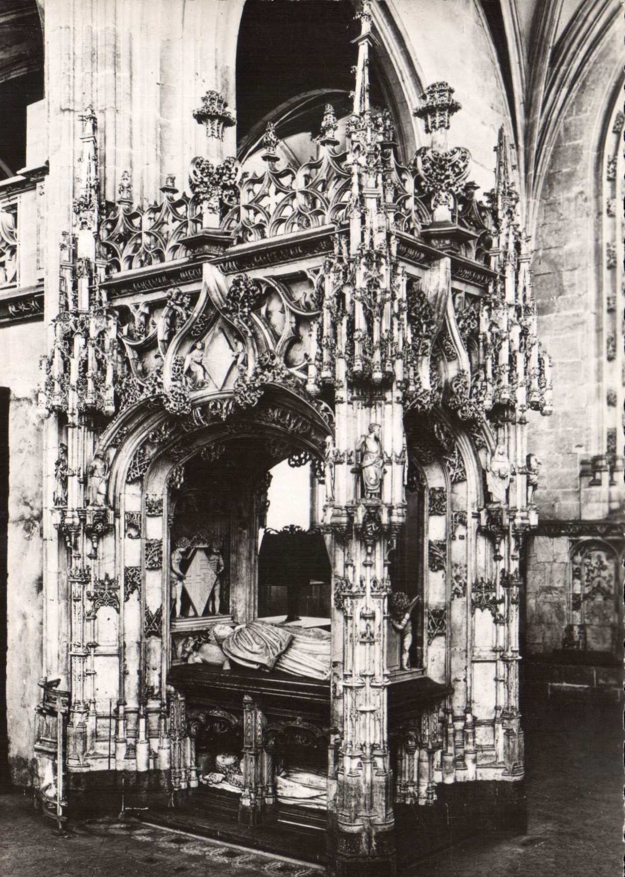 CPM Eglise de Brou Ain Tombeau de Marguerite d'Autriche 