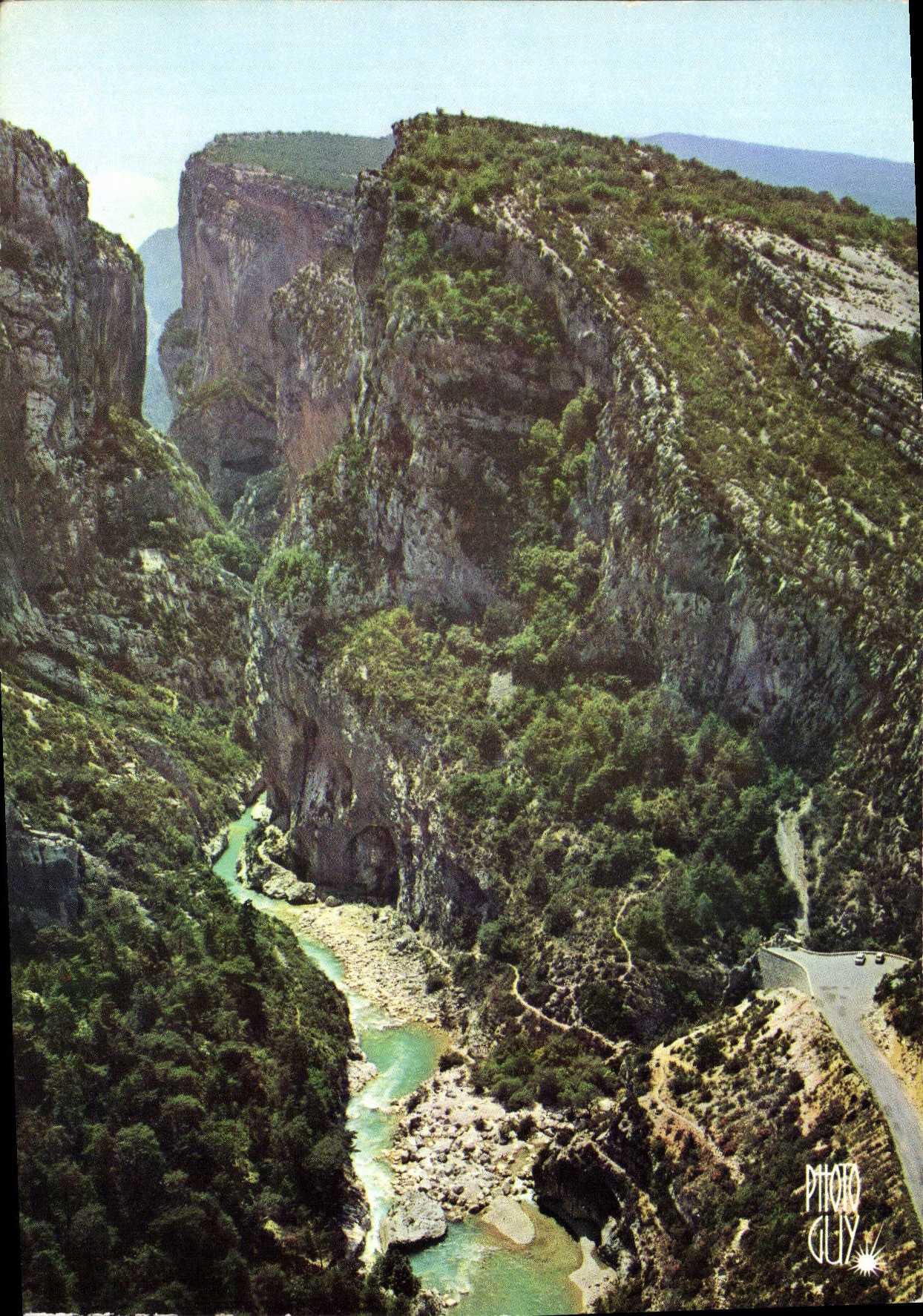 CPM Paysages de France haute Provence Gorges du Verdon un des Sites les plus Grandioses du Monde Ent