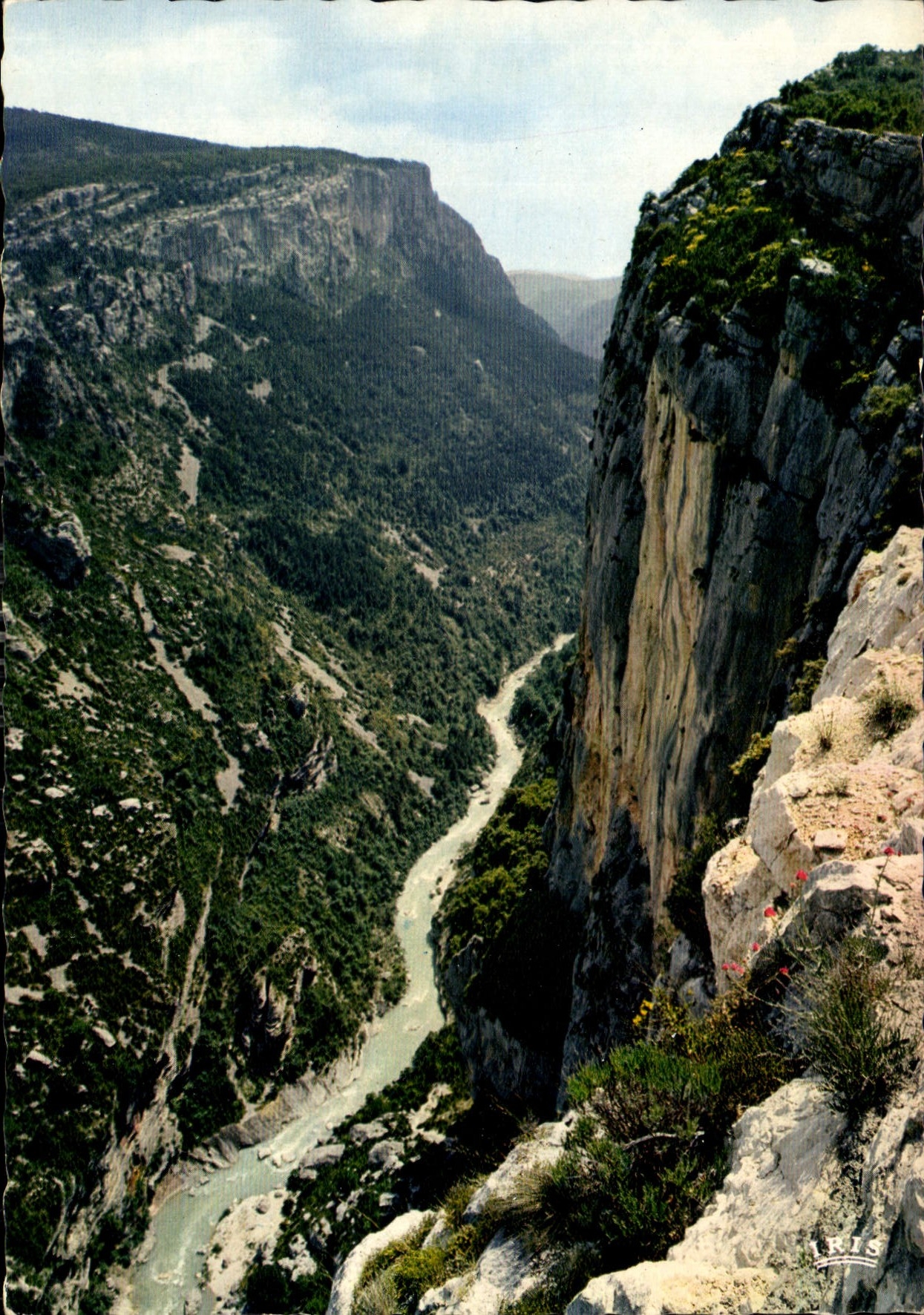 CPM Gorges du Verdon B A le Couloir Samson 