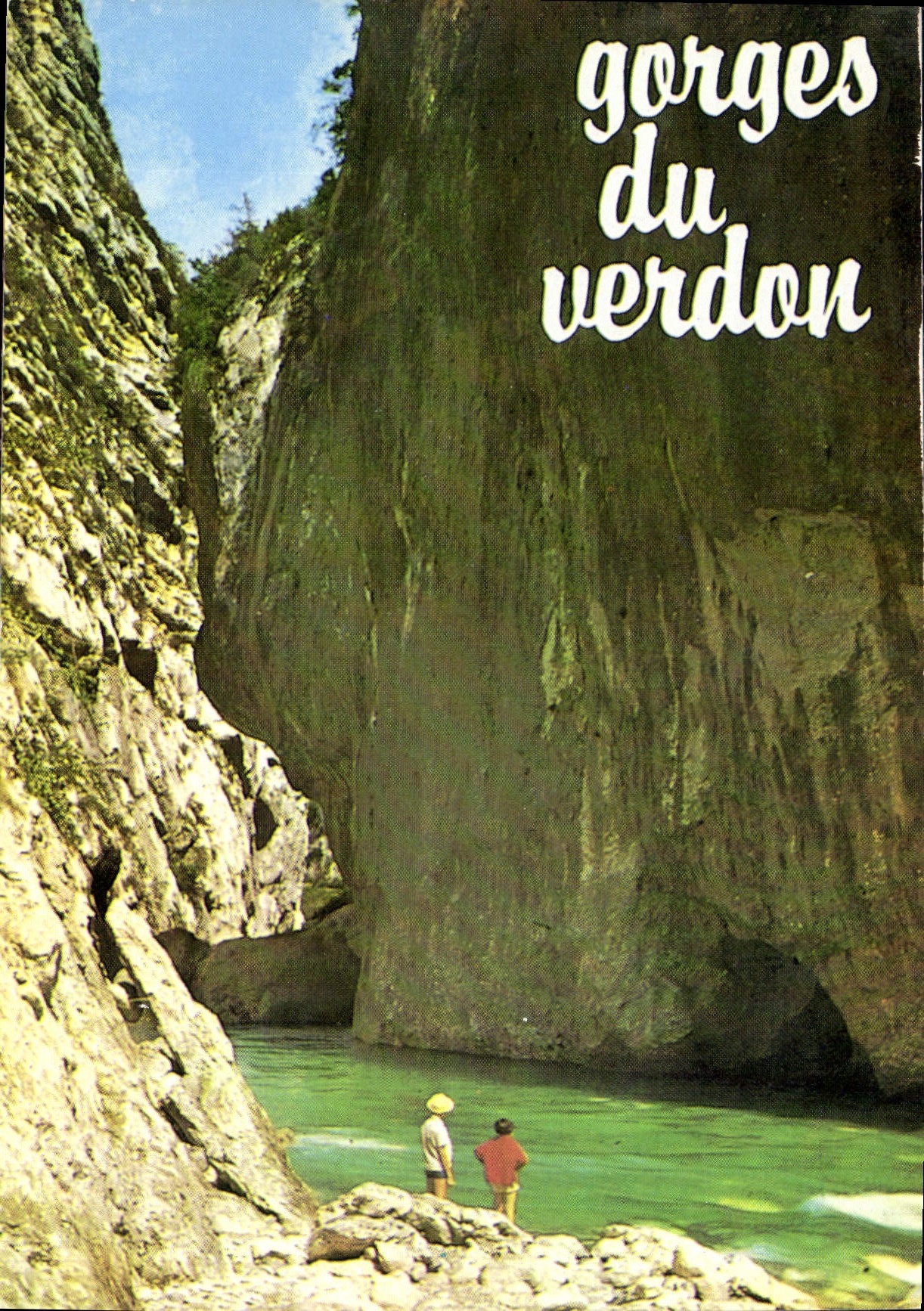 CPM Les Gorges du Verdon Alpes de Haute Provence Var un des sites les plus grandioses du Monde ici l