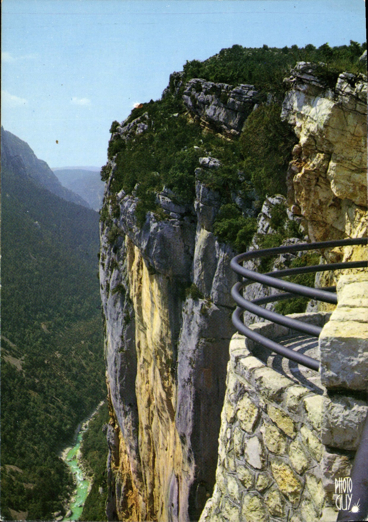 CPM Les Gorges du Verdun Var Alpes de Haute Provence un des sites les plus Grandioses du Monde ici l