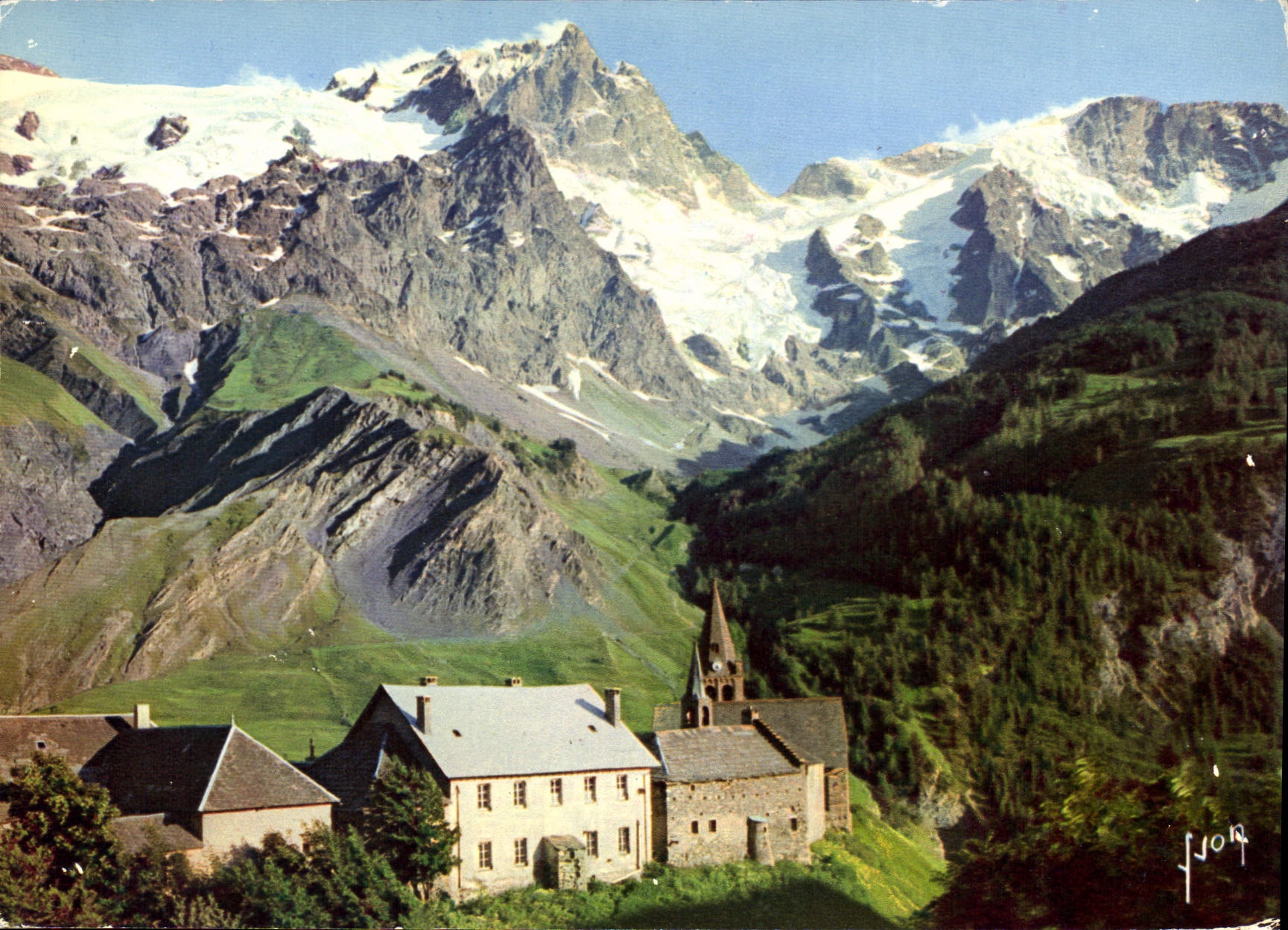 CPM Village de la Grave au pied de la Meije Hautes Alpes 