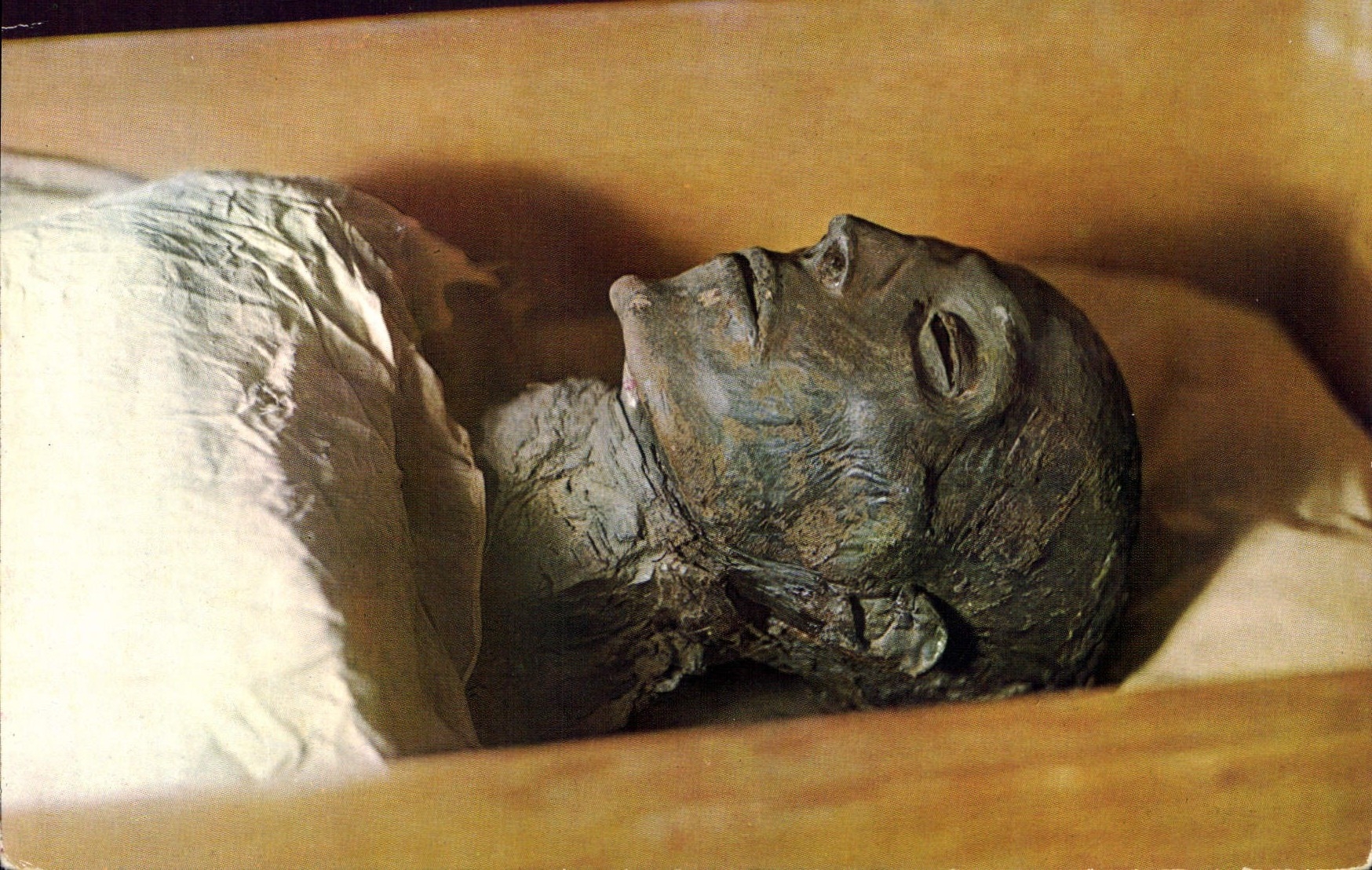 CPM Tete de la momie du roi Sethi I 18eme dyn