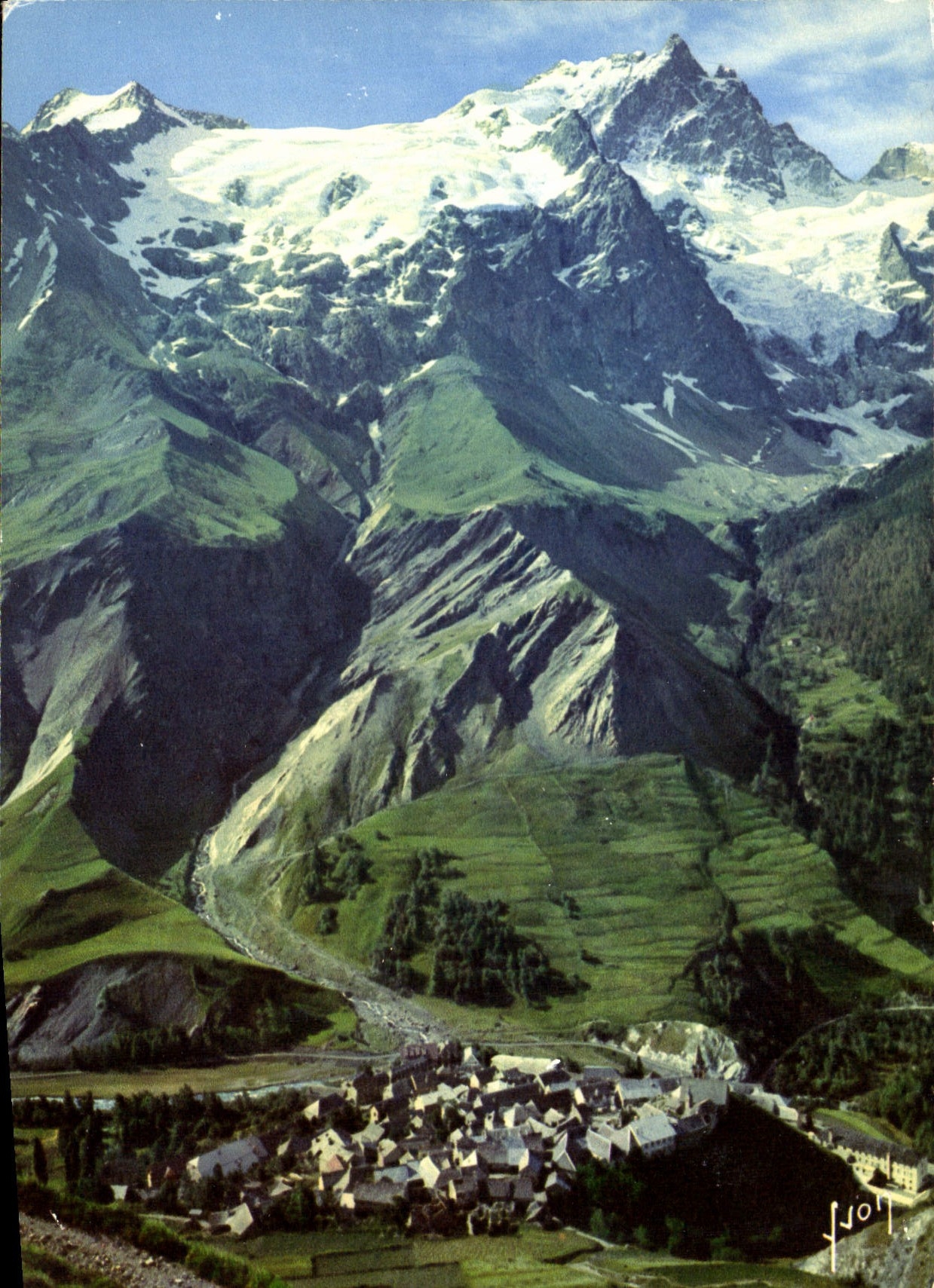 CPM Village de la Grave au pied de la Meije Hautes Alpes
