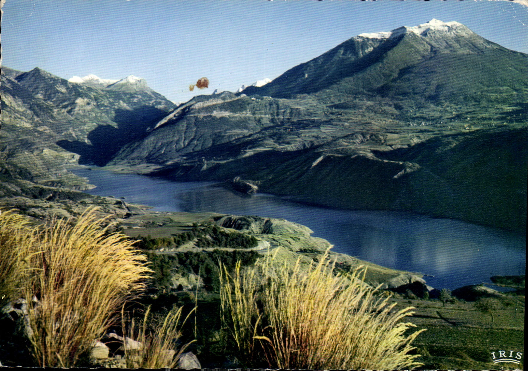 CPM Barrage de Serre Poncon H A la Vallee de l'Ubaye depuis le Sauze