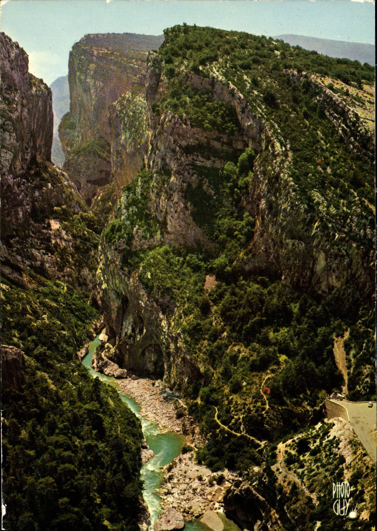 CPM Les Gorges du Verdon Var Alpes de Haute Provence un des sites les plus grandioses du monde ici l