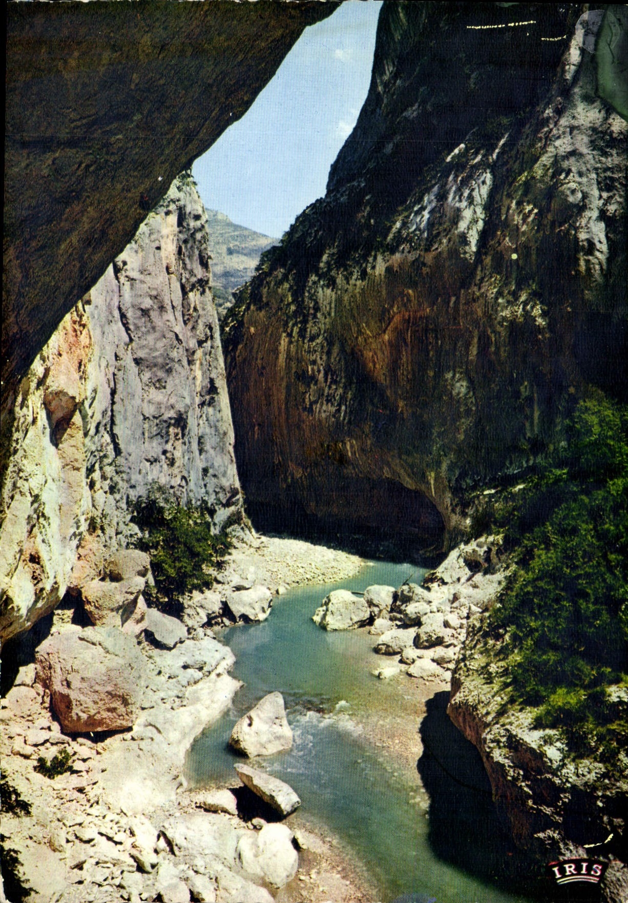 CPM Gorges du Verdon Le Couloir de Samson du de la Baume aux Pigeons