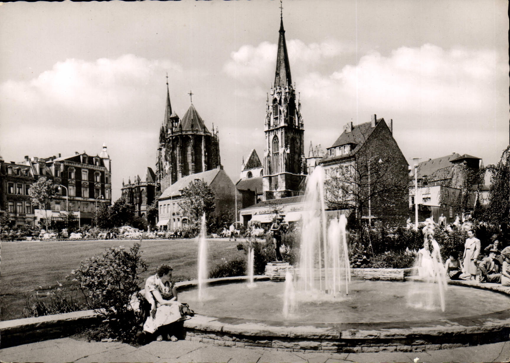 CPM Bad Aachen Am Elisenbrunnen 