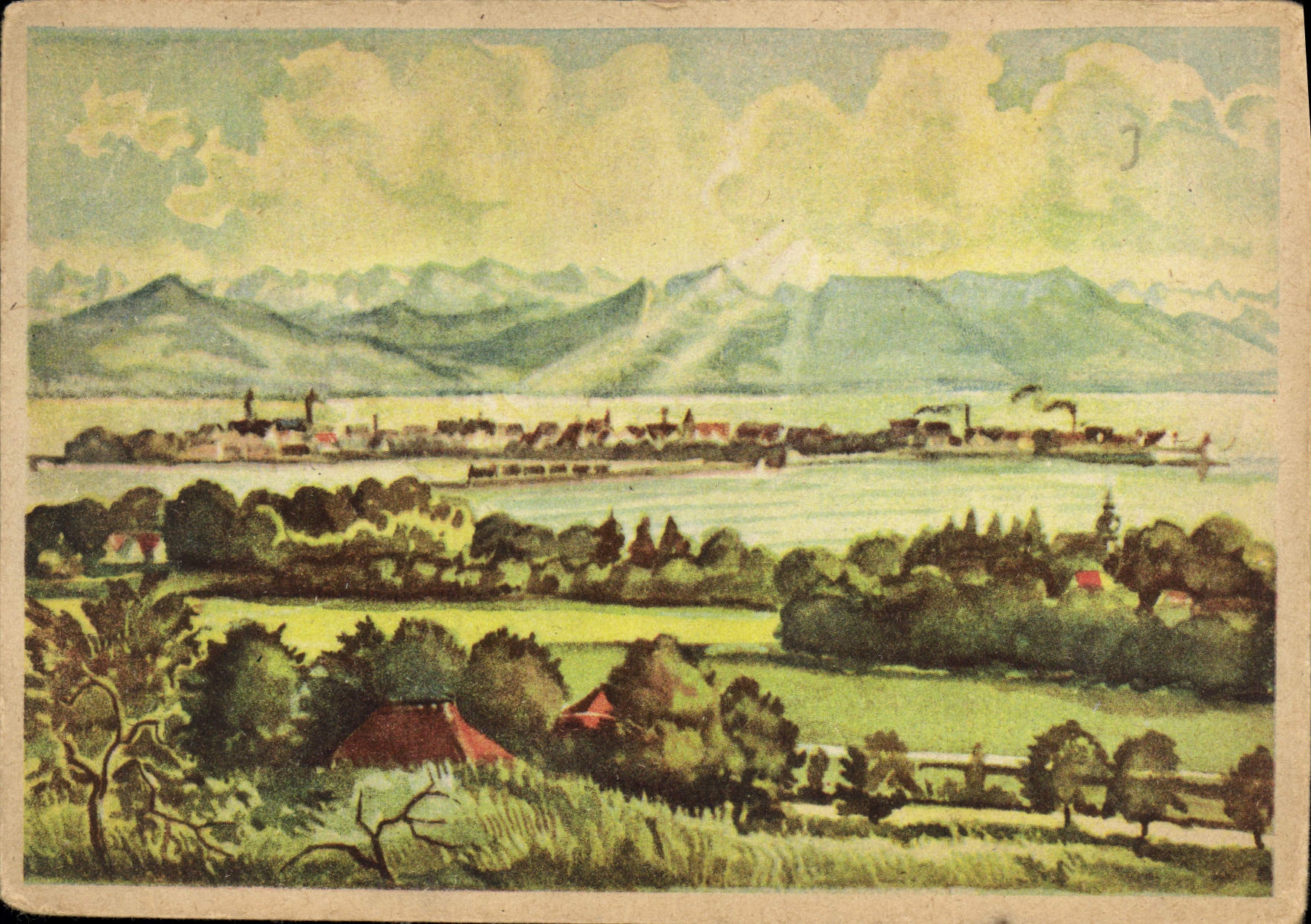 CPM Gebhard Braun Badenseelandschaft bei Lindau