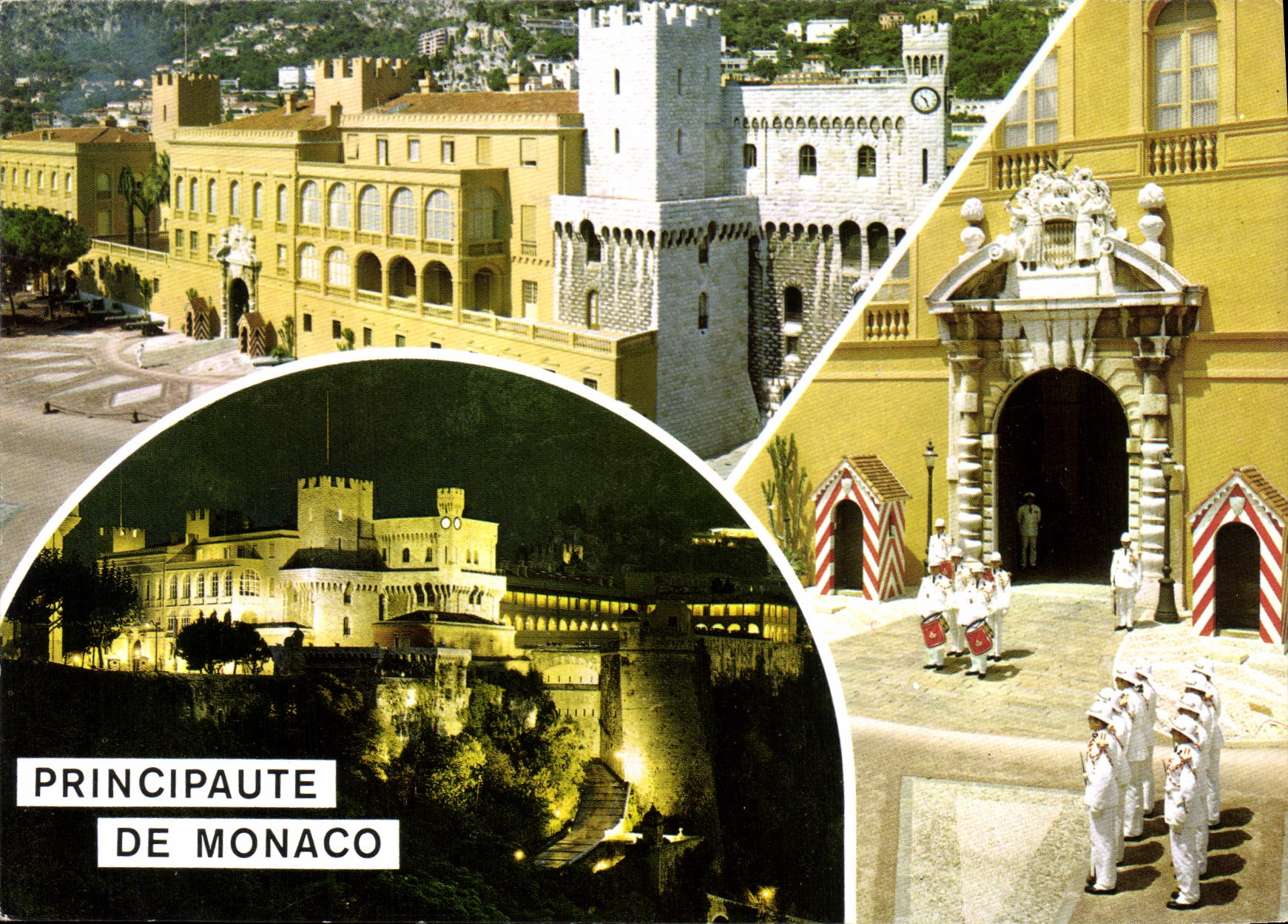 CPM Principaute de Monaco le Palais et la Releve de la Garde