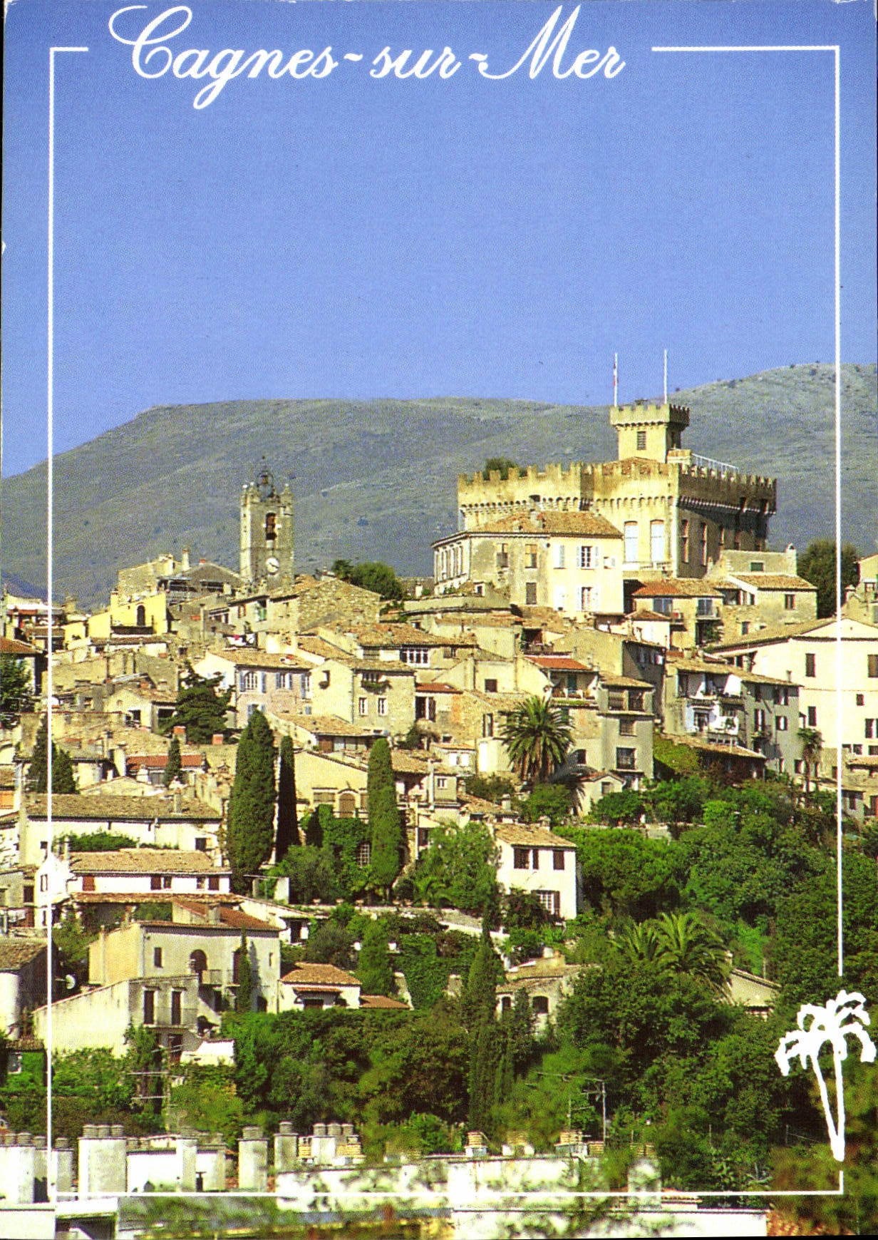 CPM La Cote d'Azur Inoubliable French Riviera Cagnes sur Mer A M vue generale 