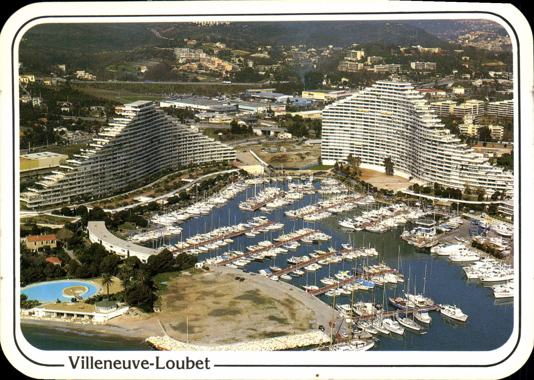 CPM Reflets de la Cote d'Azur Villeneuve Loubet vue generale 