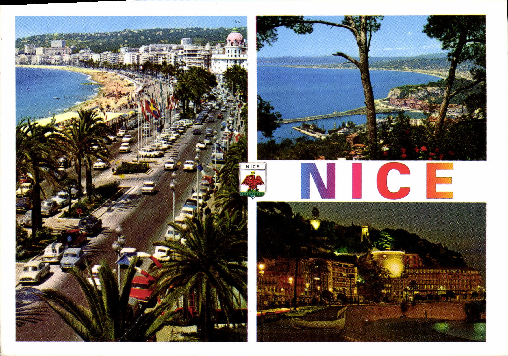 CPM Cote d'Azur French Riviera Nice Alpes Maritimes 