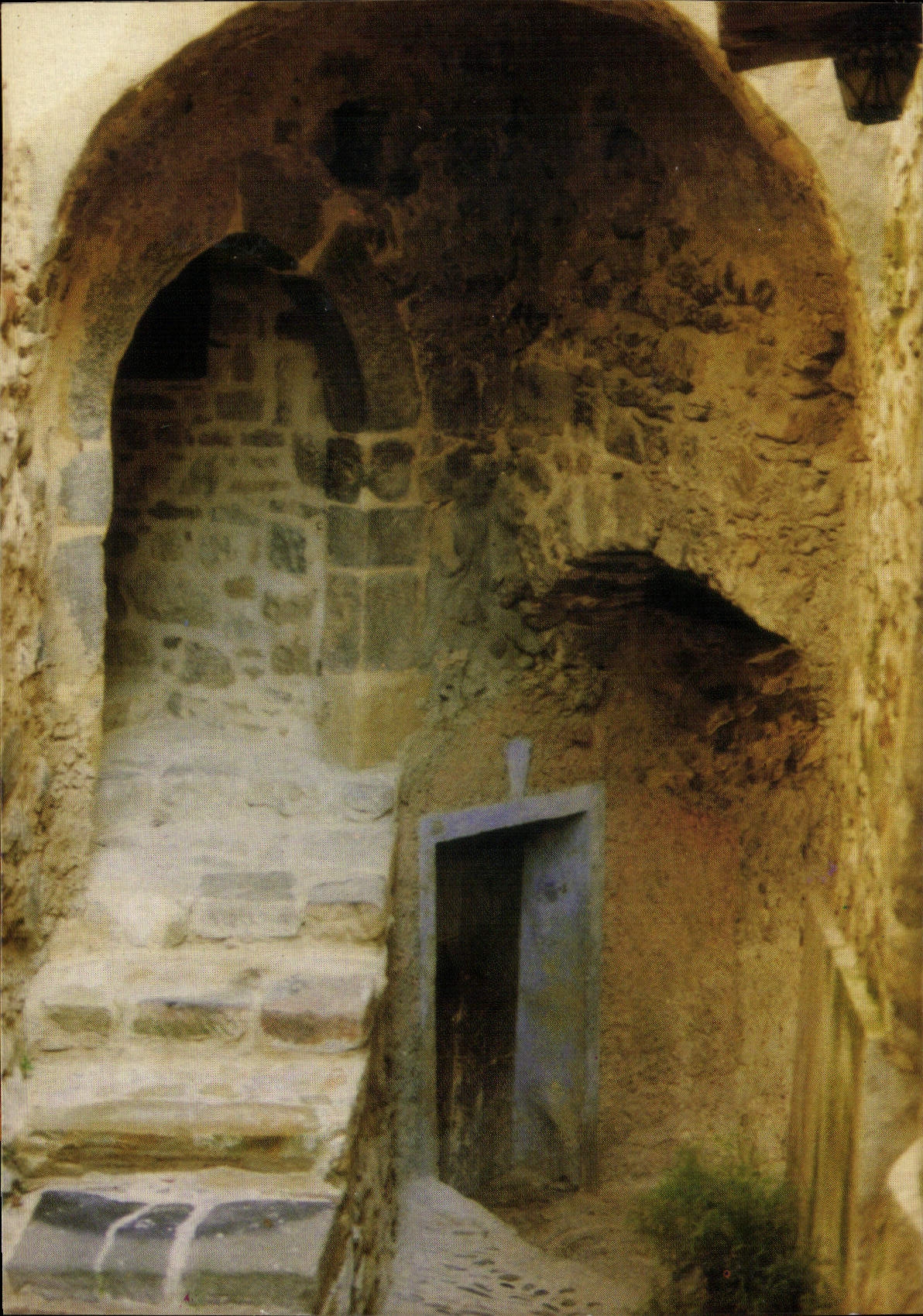 CPM Coaraze Ruelle dans le Village medieval