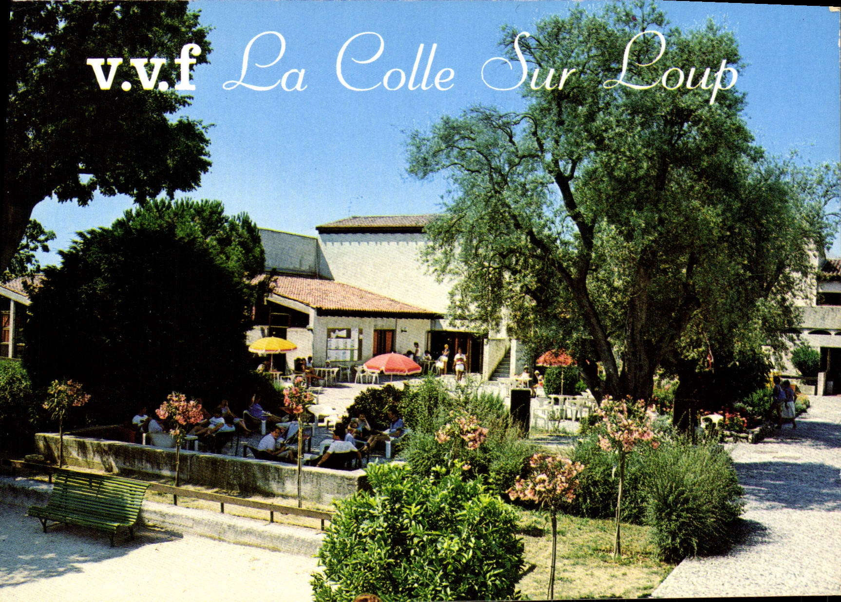 CPM Village vacances familles la Colle sur Loup Alpes Maritimes 
