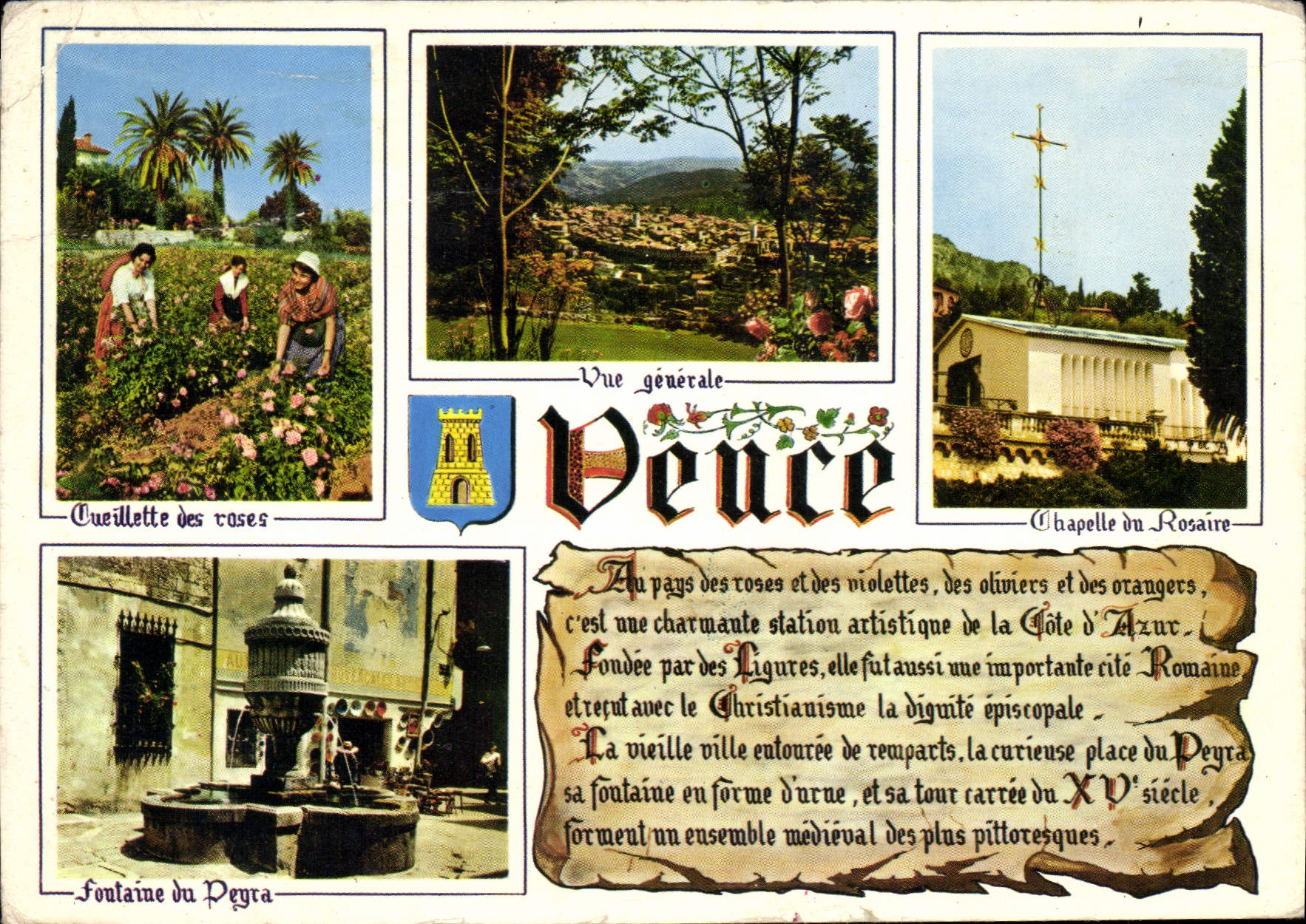 CPM Paysages de France Vence Alpes Maritimes