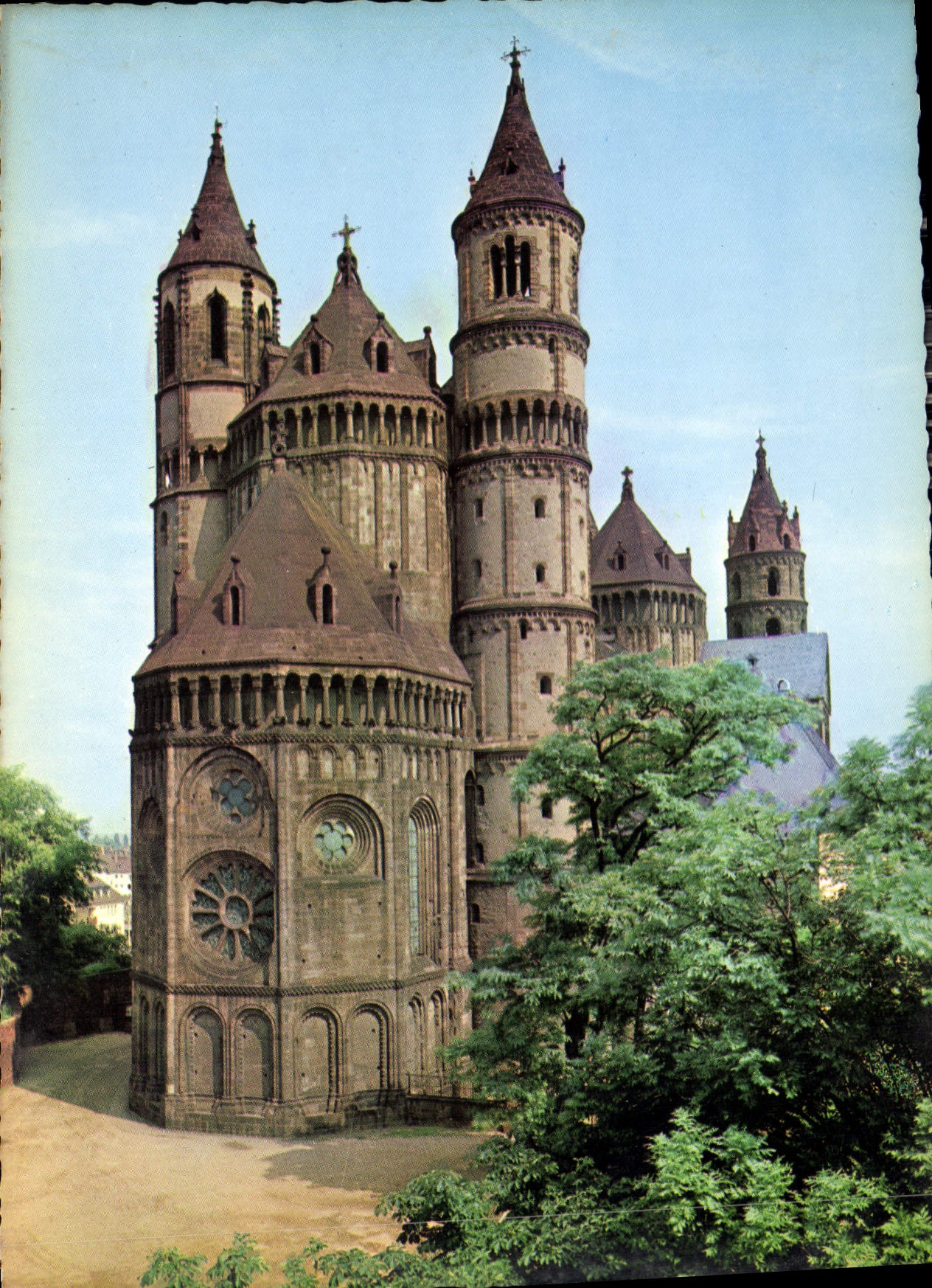 CPM Worms am Rhein Kaiserdom Westchor 