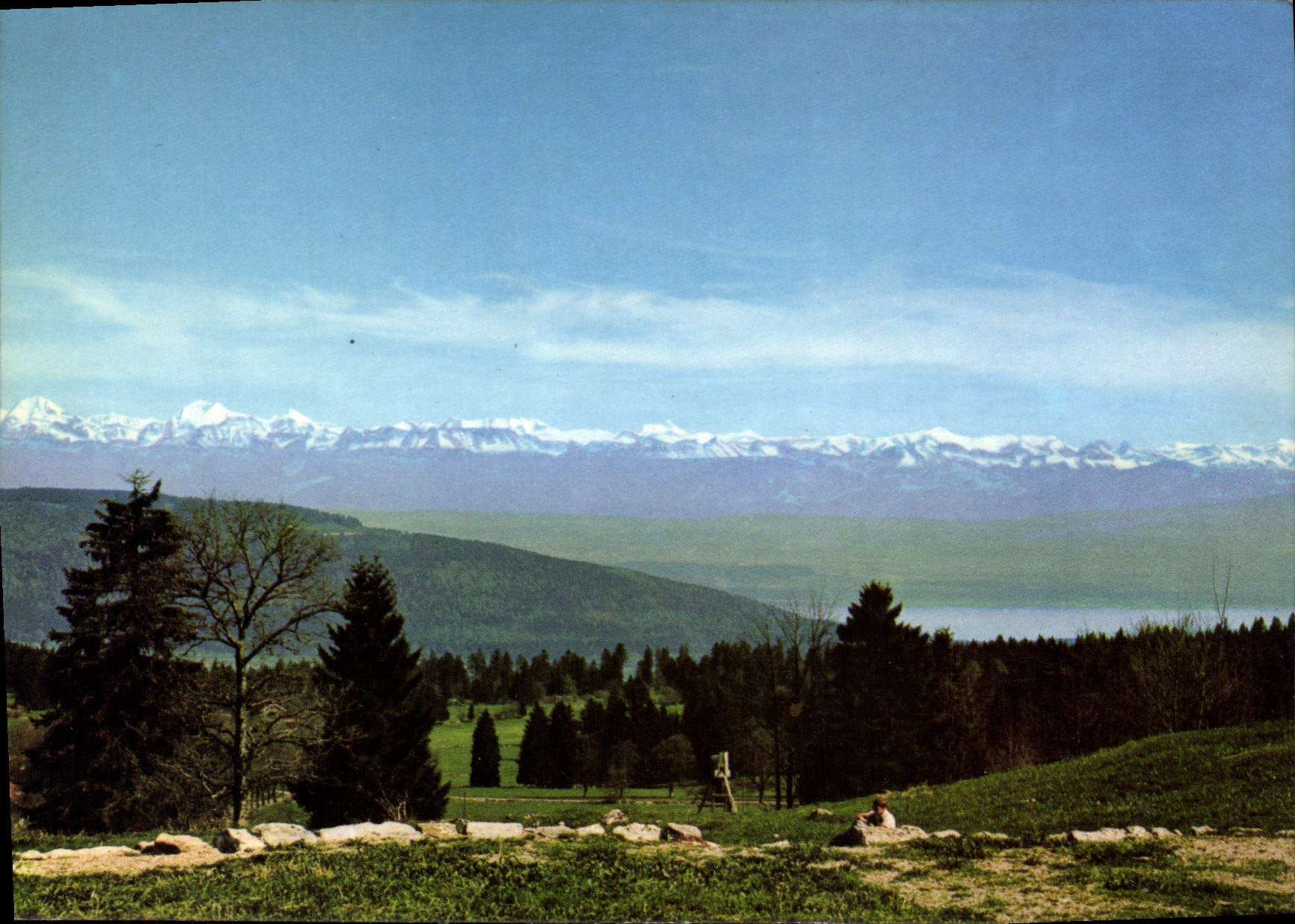 CPM Vue des Alpes 