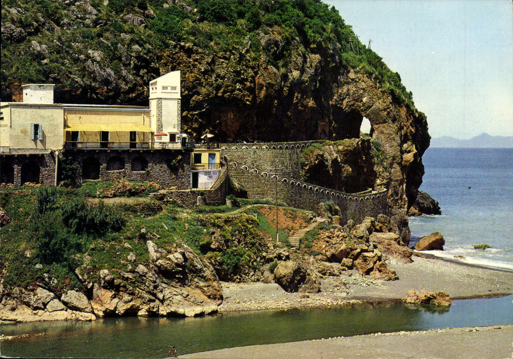 CPM Algerie Jijel Hotel de la Grotte Merveilleuse 