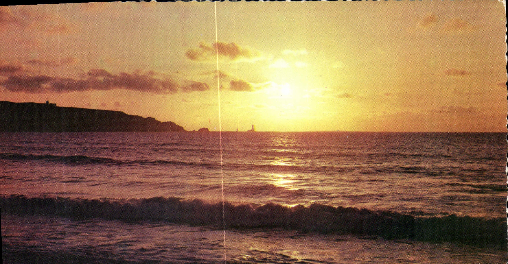 CPM Coucher de soleil 